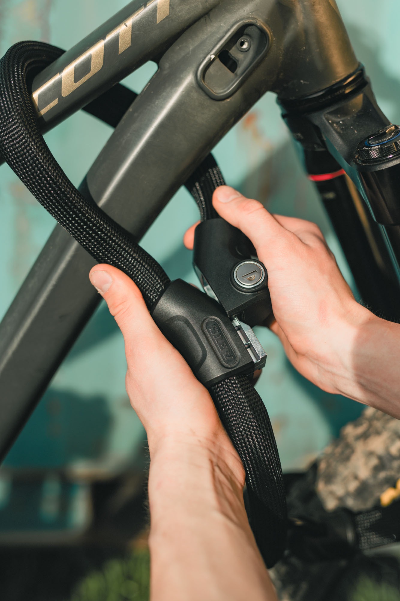 ABUS Kettenschloss »Infinity Loop 1806«