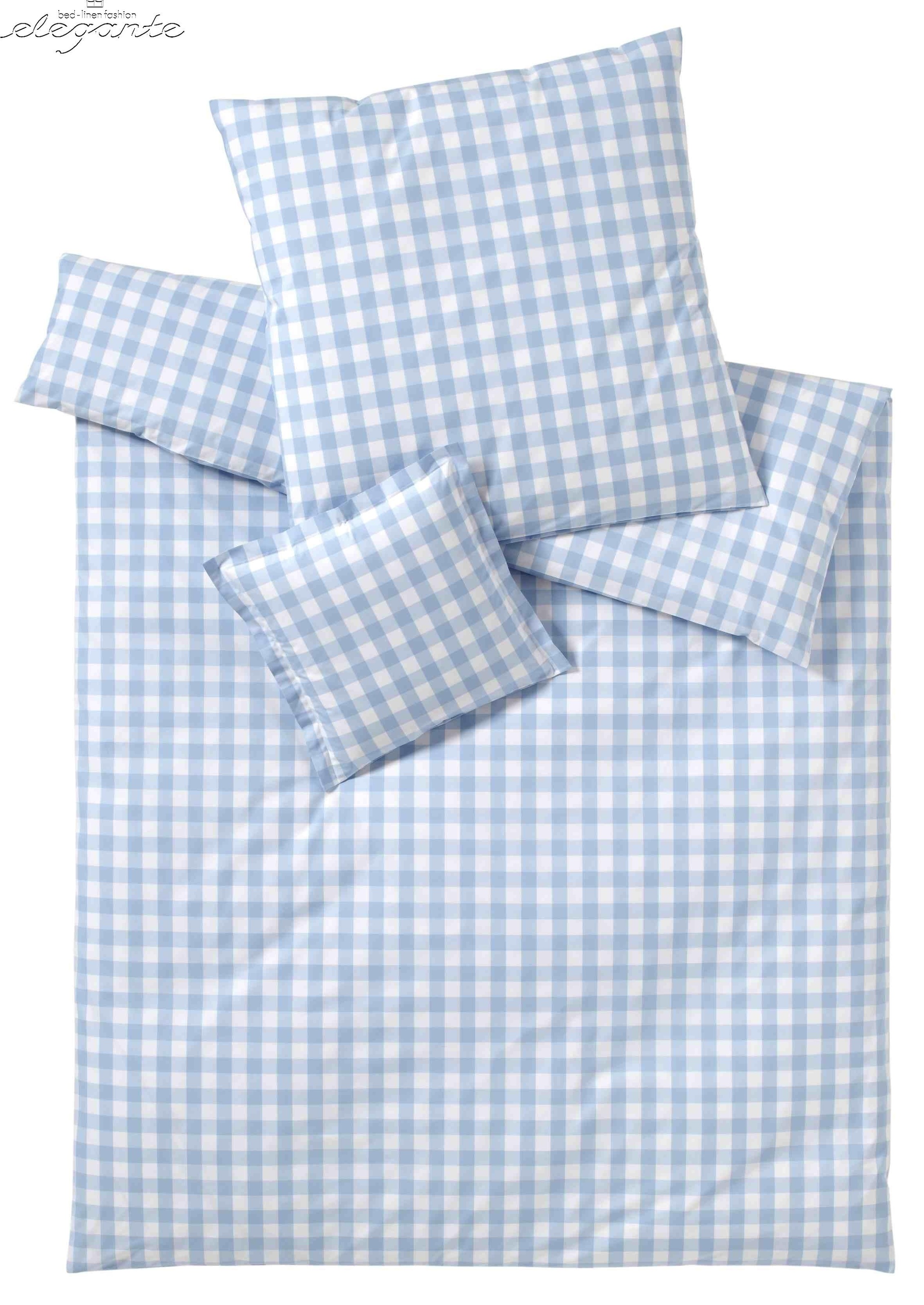 Elegante Bettwäsche "Quadro" 2 Stk. tlg. angenehmes Hautgefühl günstig online kaufen