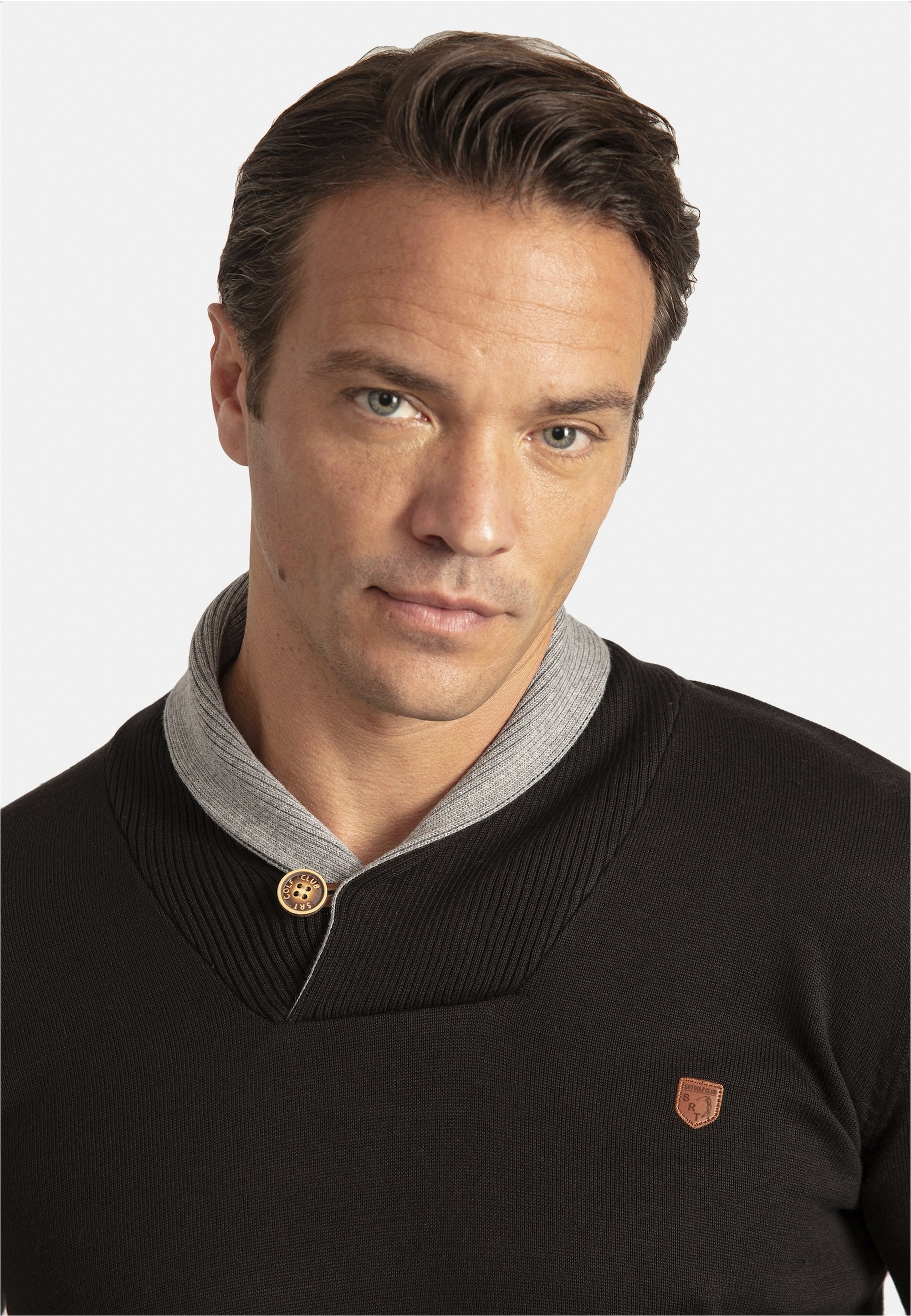 SIR RAYMOND TAILOR Strickpullover »Erasmo«, mit gemütlichem Stehkragen