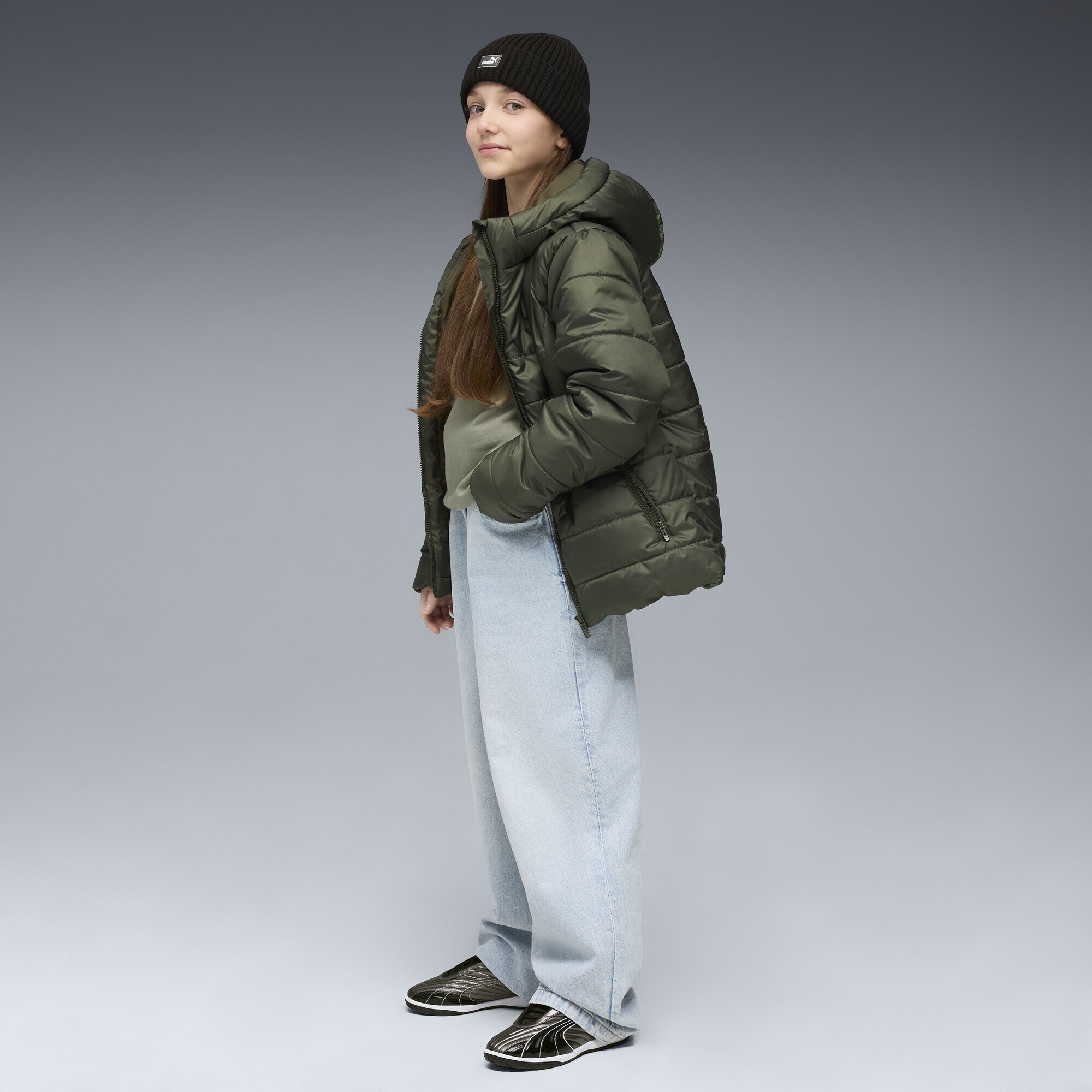 PUMA Winterjacke »Essentials Wattierte Kapuzenjacke Jugendliche«