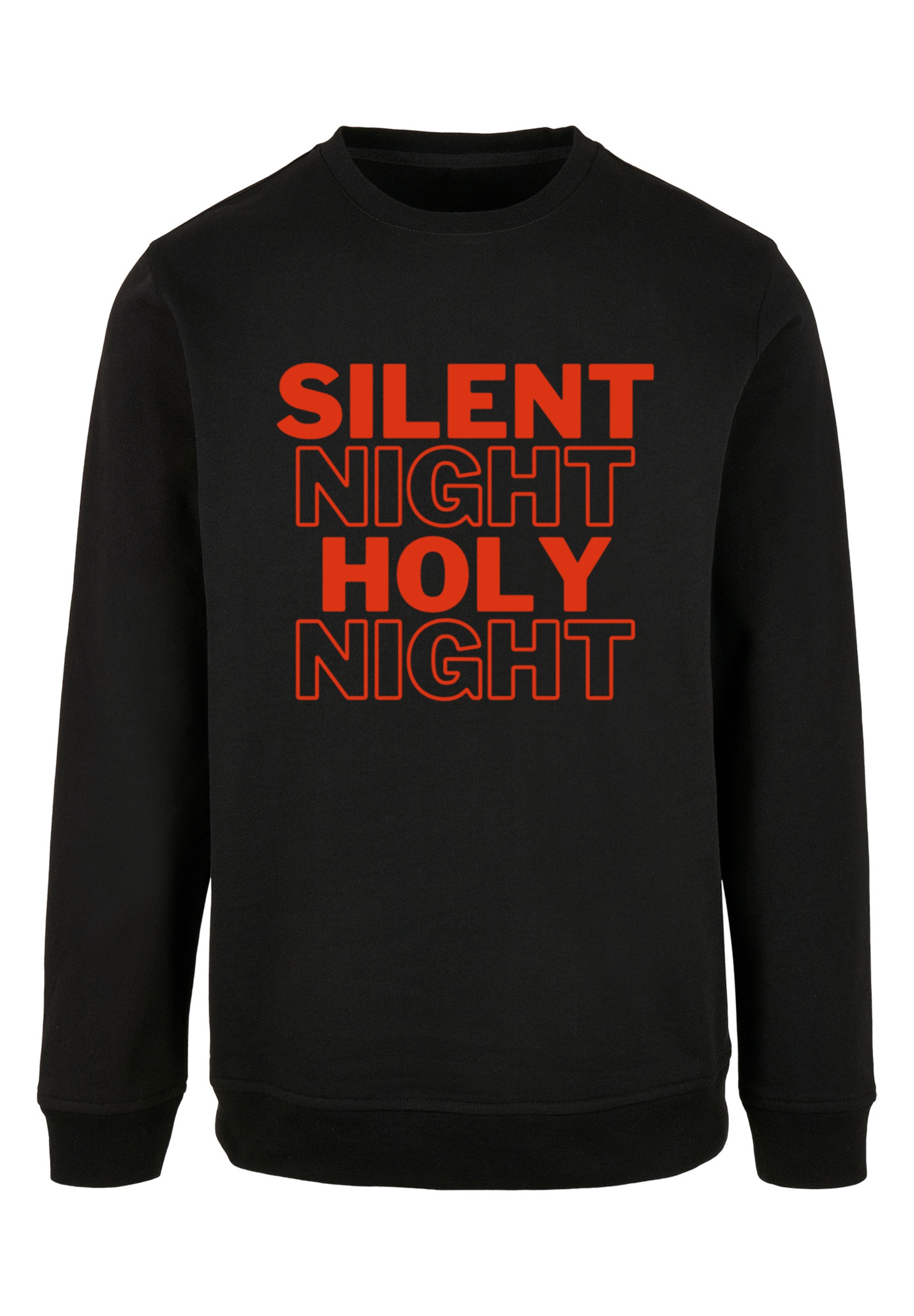 F4NT4STIC Kapuzenpullover »Silent Night Holy Night Weihnachten«, Print