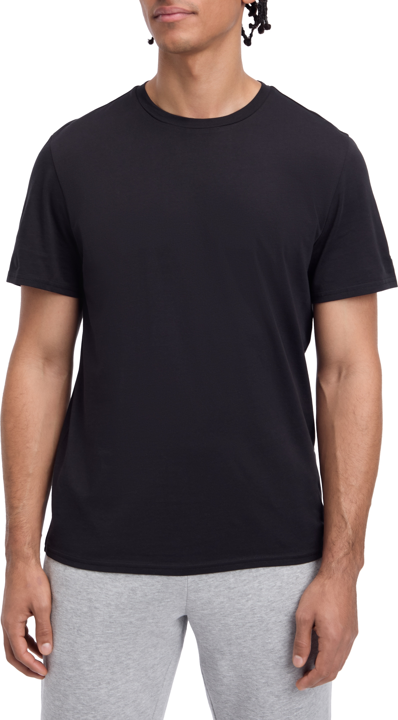 Energetics T-Shirt "HE.-T-SHIRT ENZO SHORT SLEEVE M" mit Rundhalsausschnitt, kurzärmlig, atmungsaktiv, aus Baumwolle