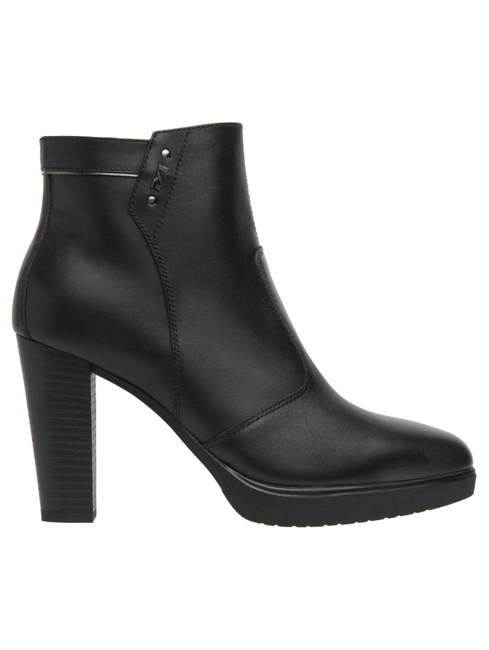 Nero Giardini High-Heel-Stiefelette »Nero Giardini Stiefelette Leder/Synthetik«