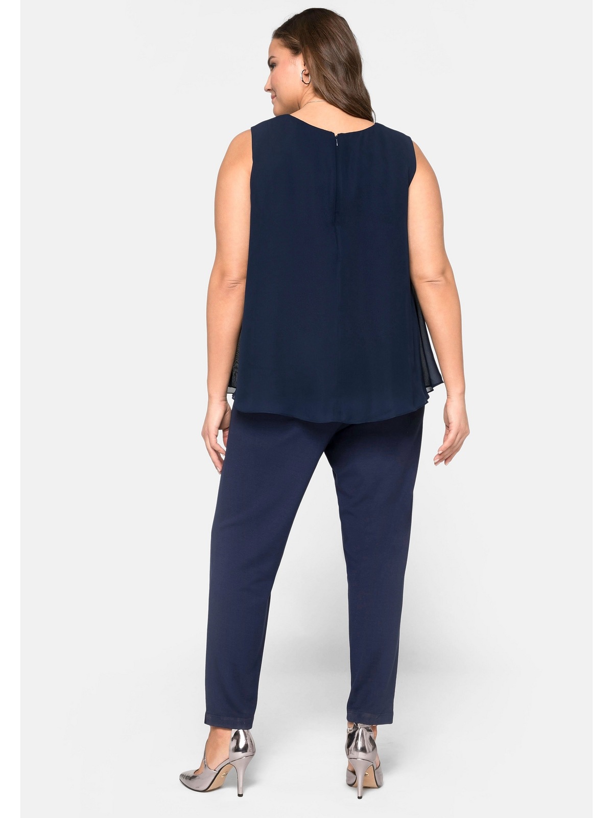 Sheego Jumpsuit "Große Größen", im Lagenlook günstig online kaufen