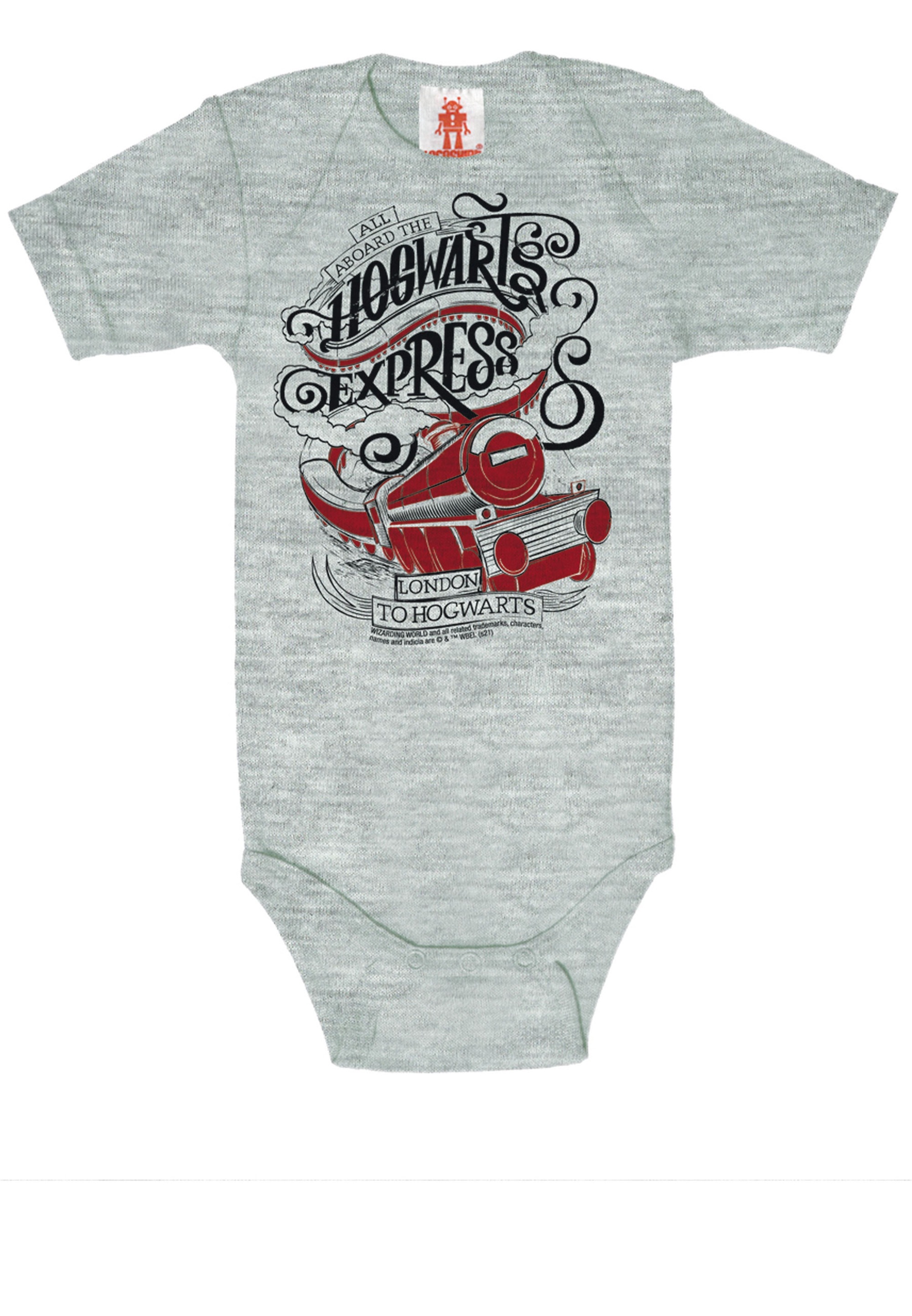 LOGOSHIRT Body "Harry Potter - Hogwarts Express" mit coolem Hogwarts Express-Print