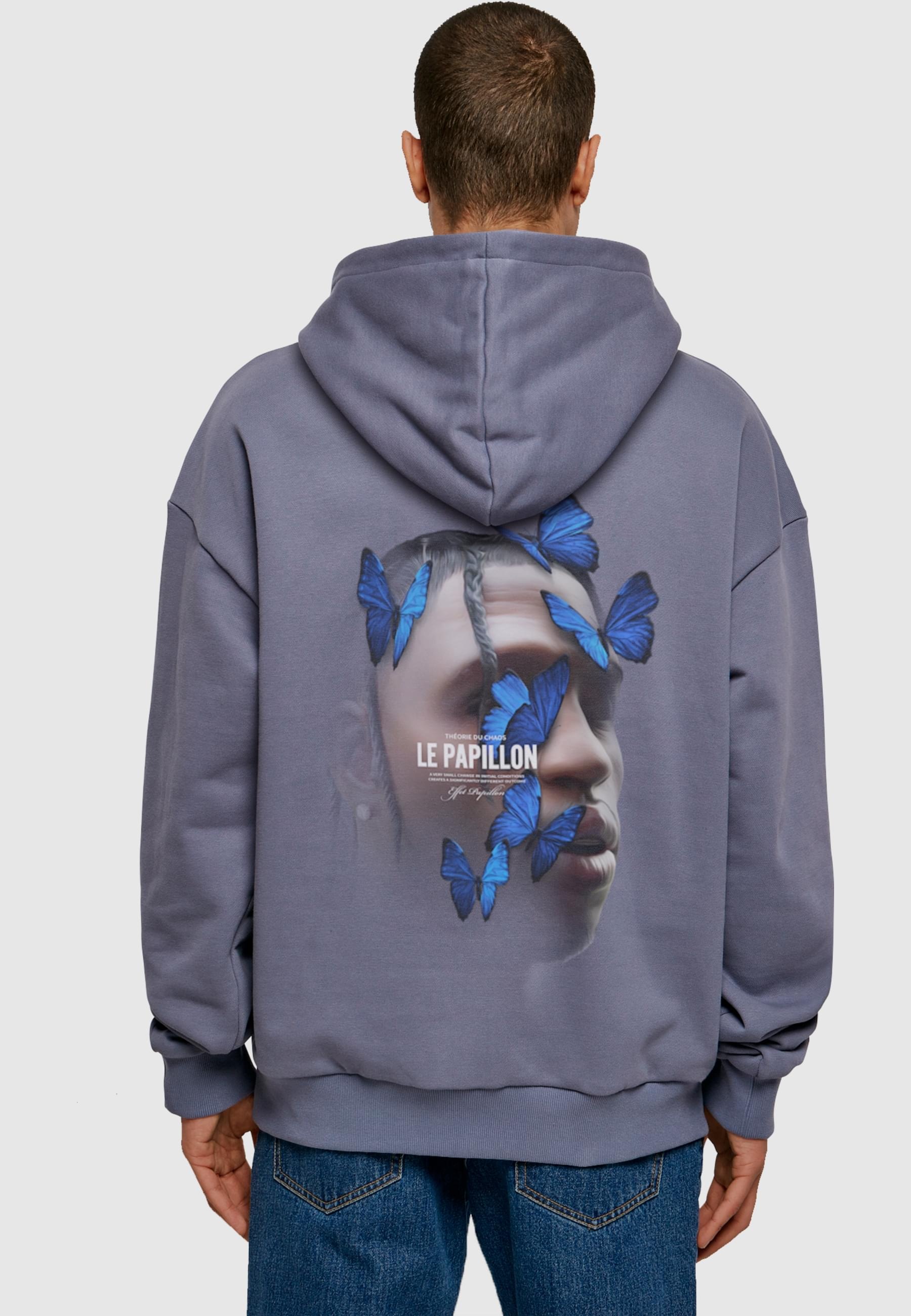 MisterTee Sweatshirt »MisterTee Unisex Le Papillon Heavy Oversize Hoody«, (1 tlg.)