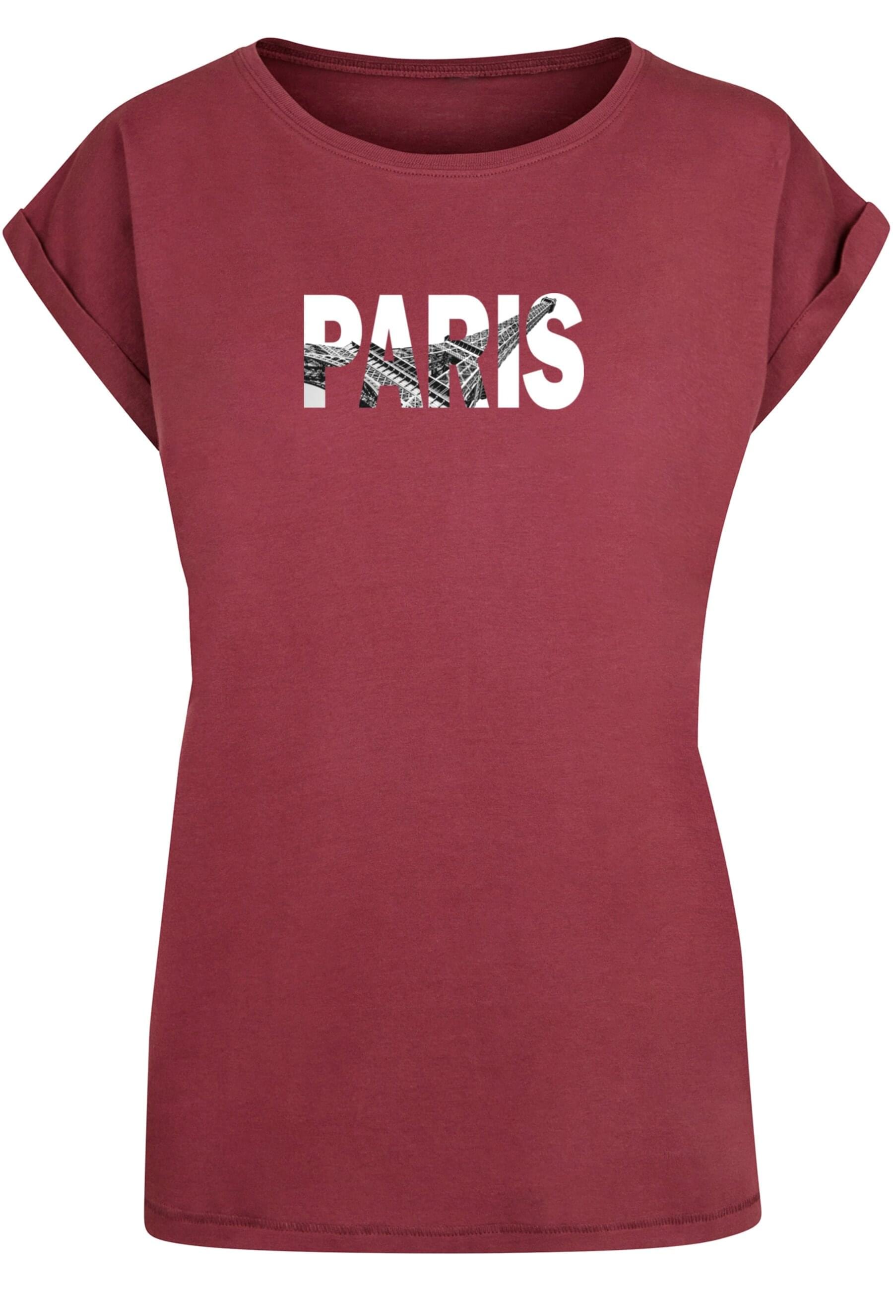 Merchcode T-Shirt "Merchcode Damen Ladies Paris Eiffel Tower T-Shirt" günstig online kaufen