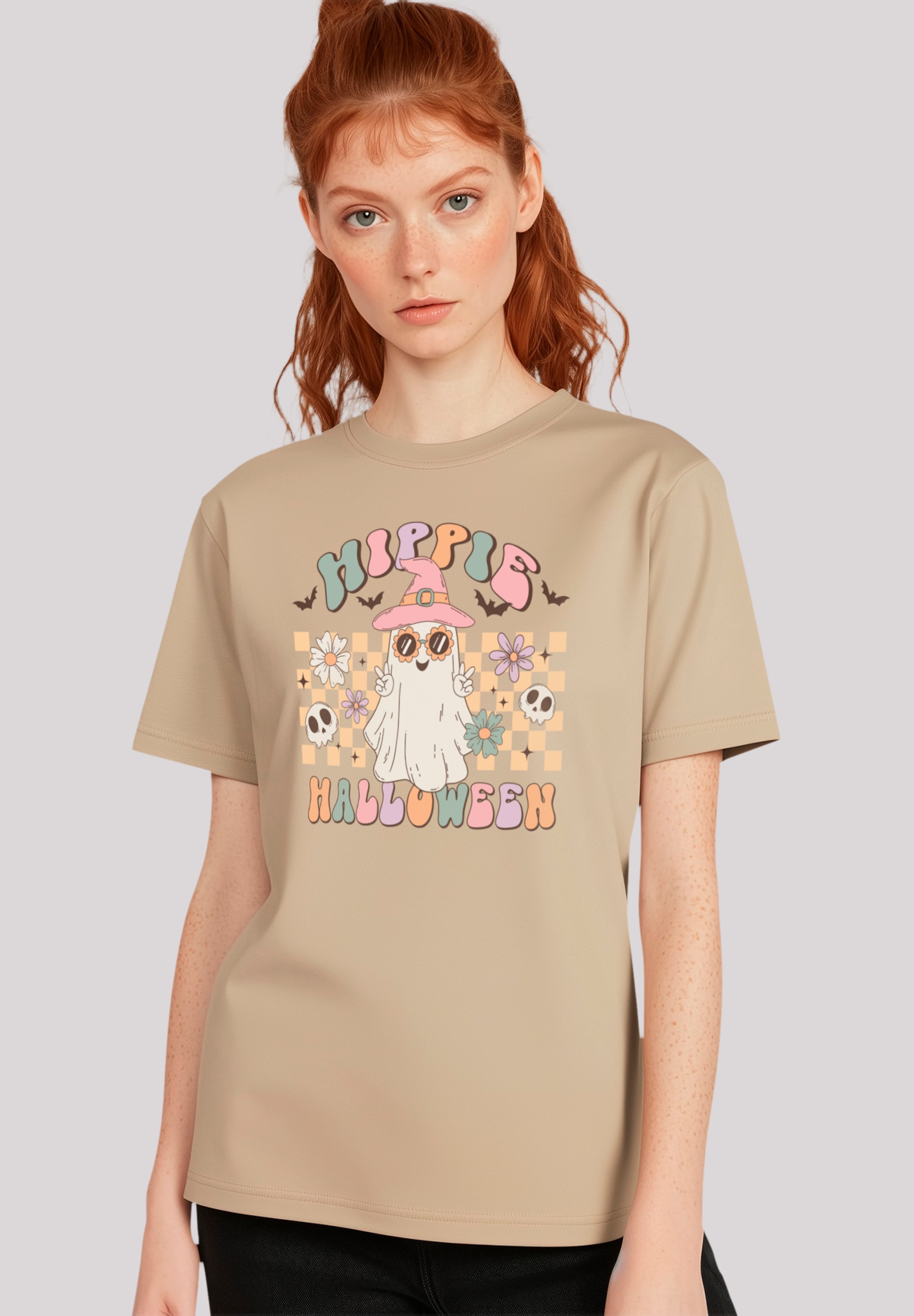 F4NT4STIC Marškinėliai »Retro Halloween Hippie H...