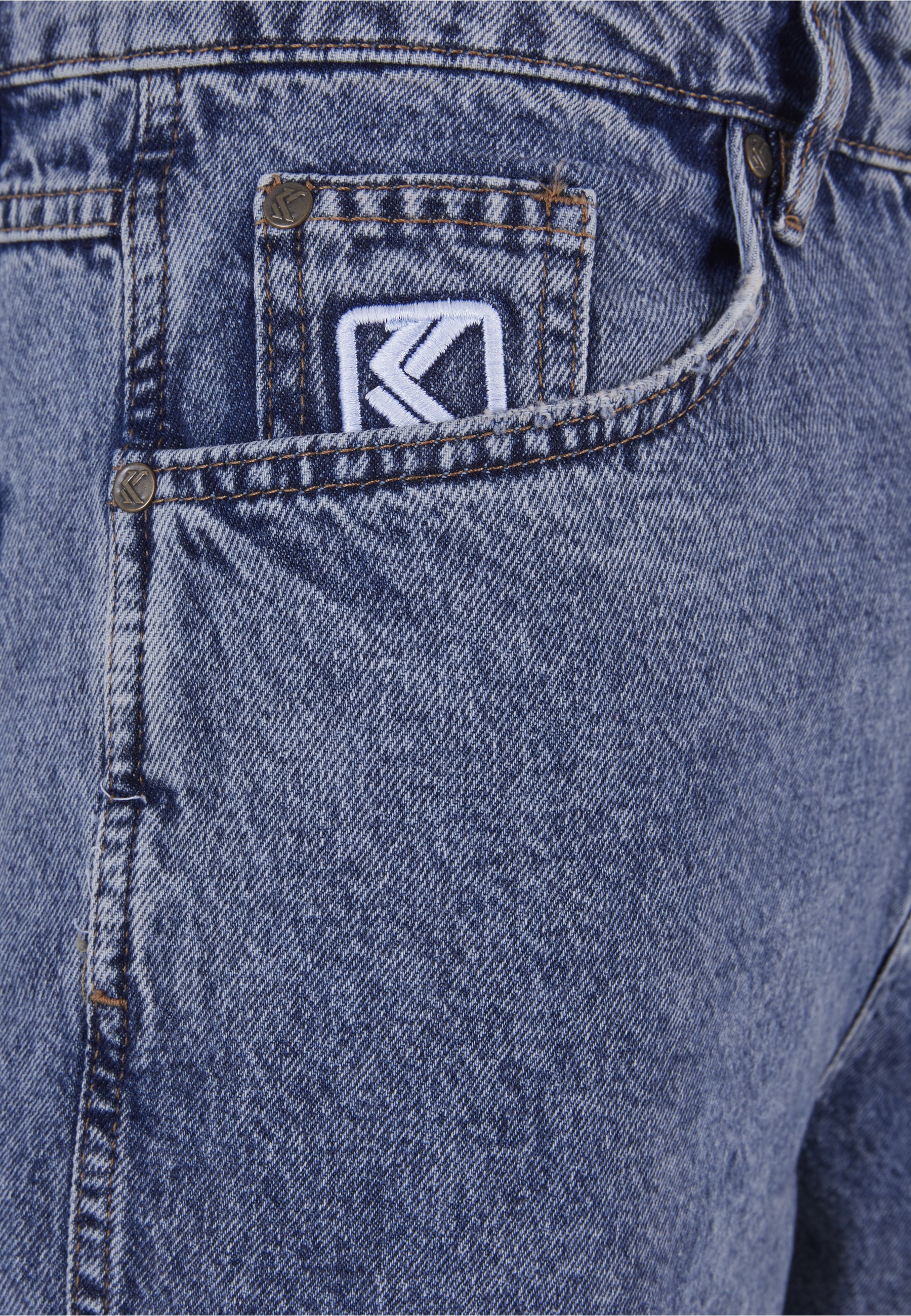 Karl Kani Bequeme Jeans »Karl Kani Herren KK Retro Baggy Workwear Denim«