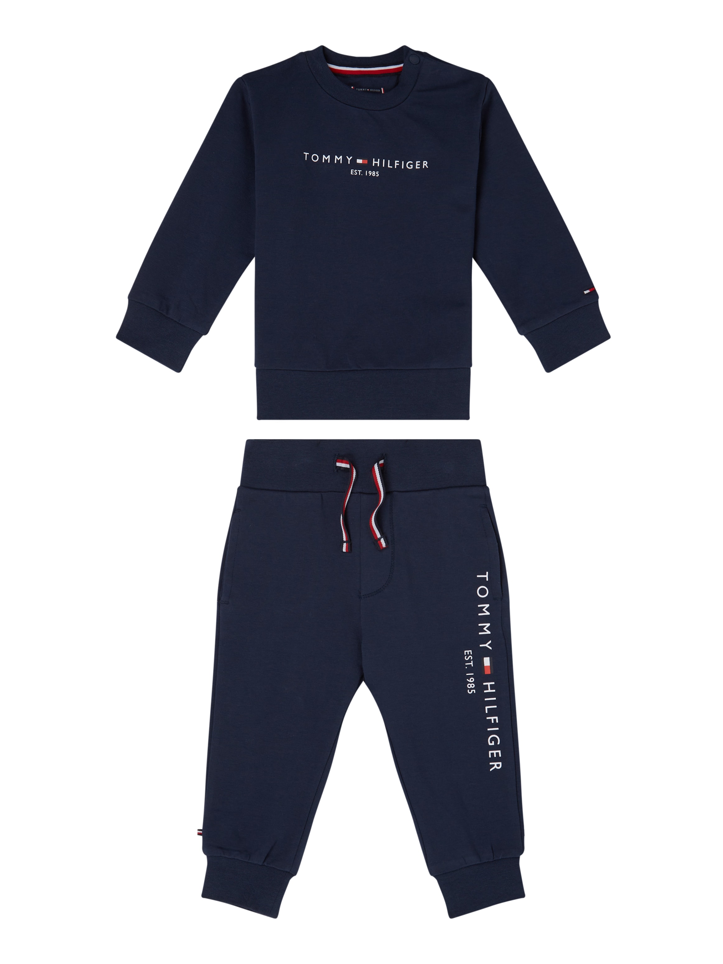 Tommy Hilfiger Shirt & Hose "BABY ESSENTIAL CREWSUIT"