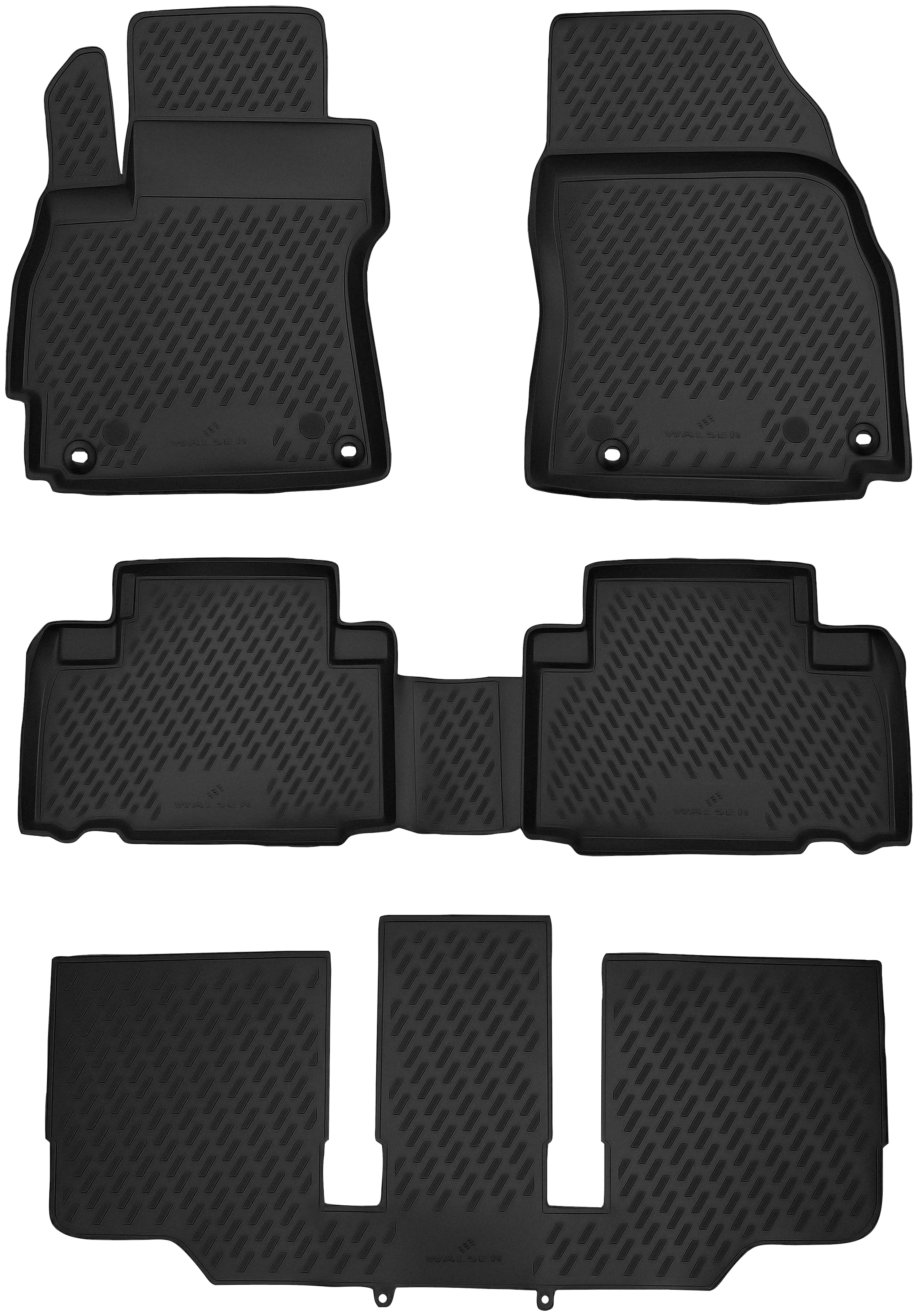 Black Friday WALSER Passform-Fußmatten »XTR«, (5 St.), für Mazda 5,  7-Sitzer 06/2010 - Heute | BAUR