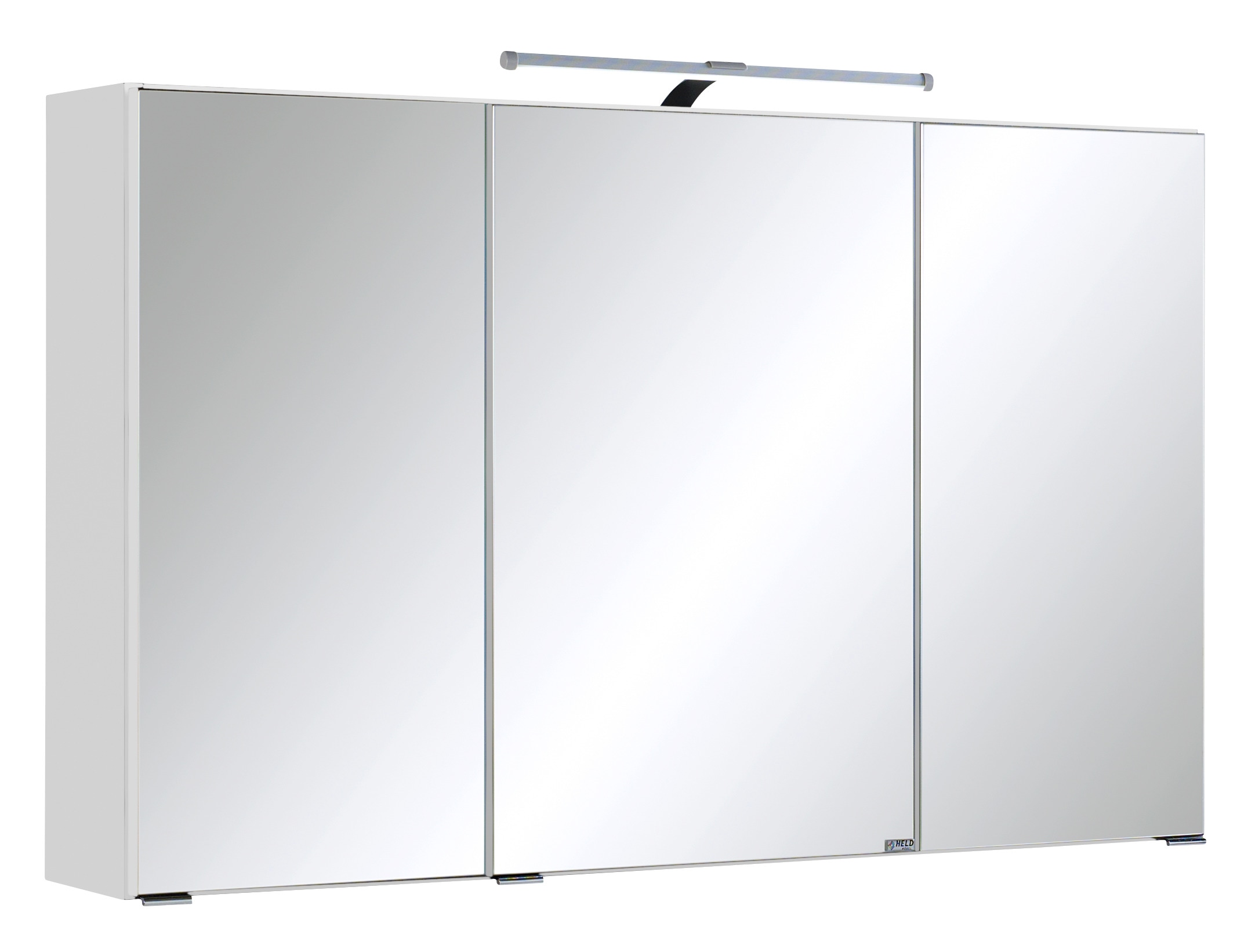 welltime Spiegelschrank "Cardiff", Breite 100 cm, mit Schalter und Steckdose