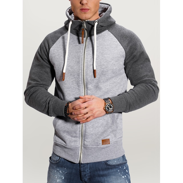 behype Sweatjacke bestellen ▷ »RAGLAN«, | mit BAUR Raglan-Ärmeln