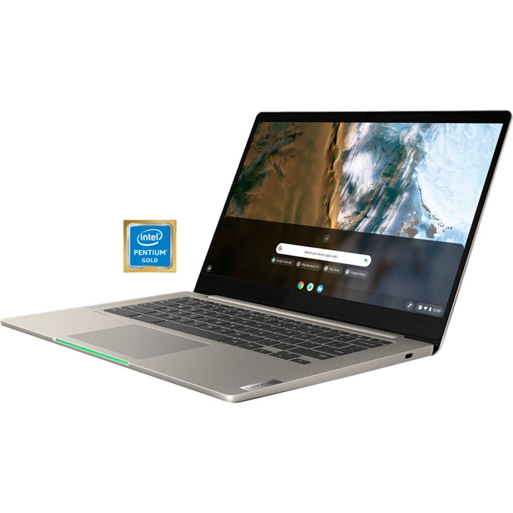 Lenovo Chromebook »Slim 5 CB Gold 7505«, 35,56 cm, / 14 Zoll, Intel, Pentium Gold, UHD Graphics, 128 GB SSD