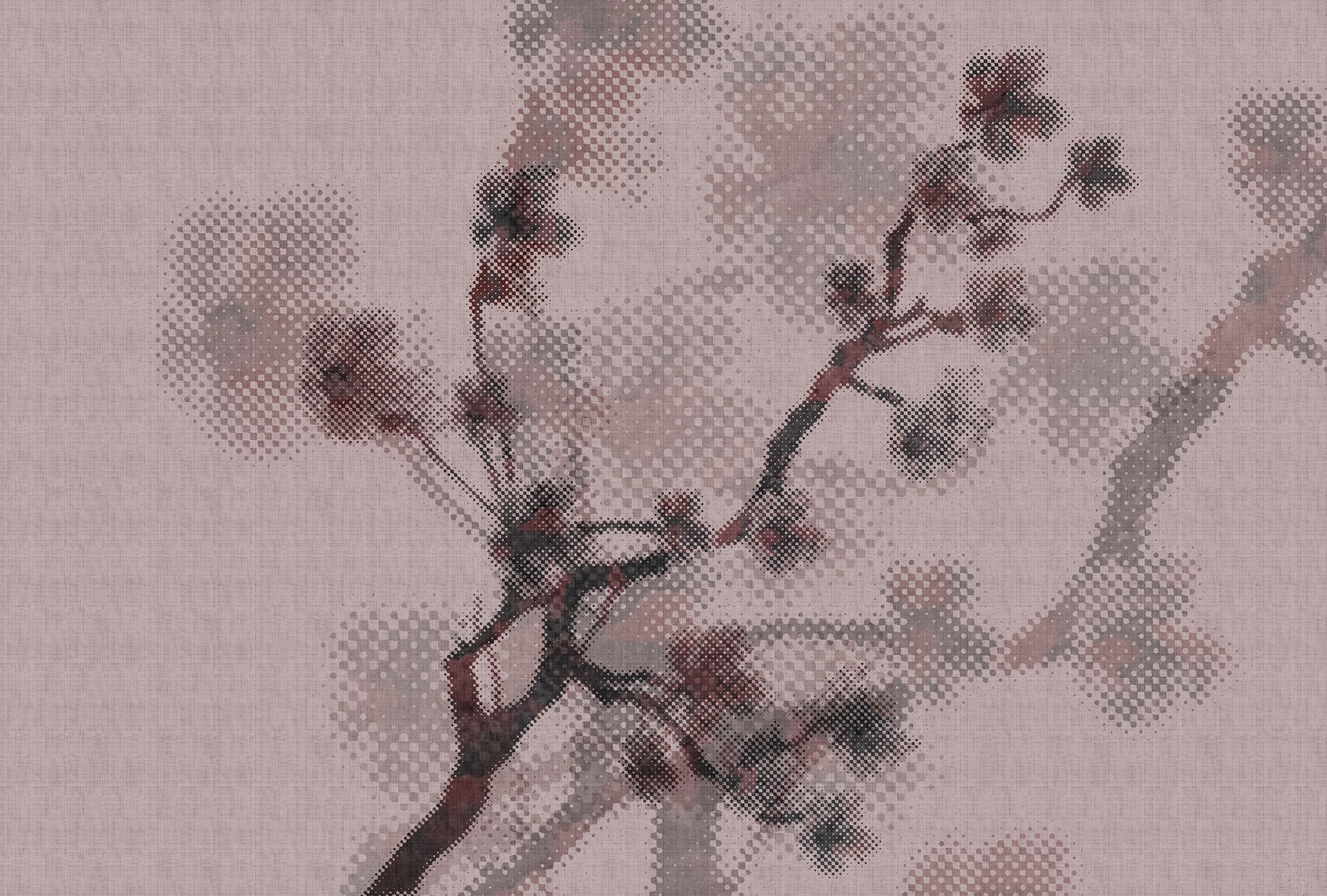 living walls Fototapetas »Walls by Patel Twigs 3« V...
