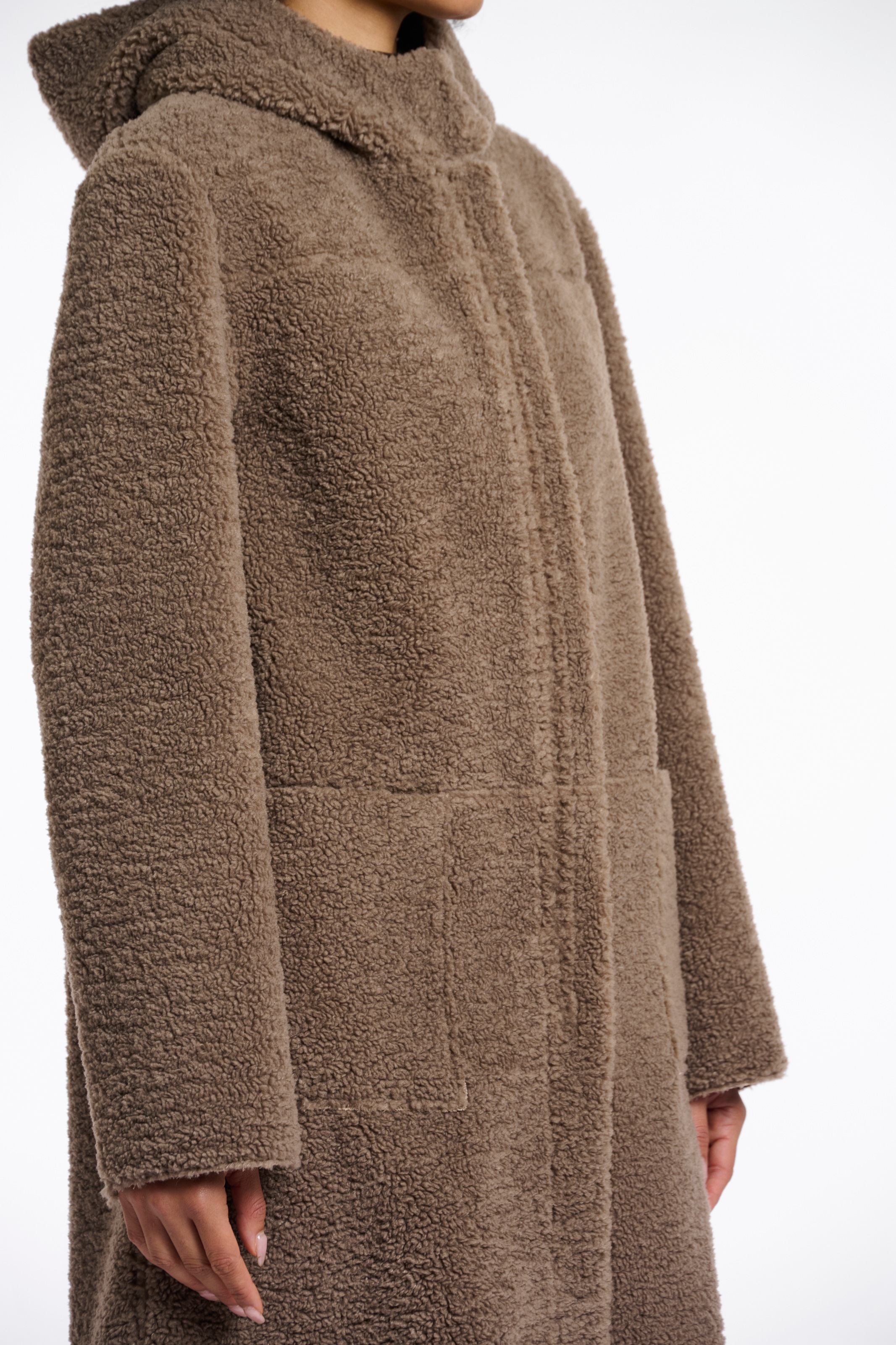 Rino & Pelle Kurzmantel, mit Kunstleder-Details günstig online kaufen