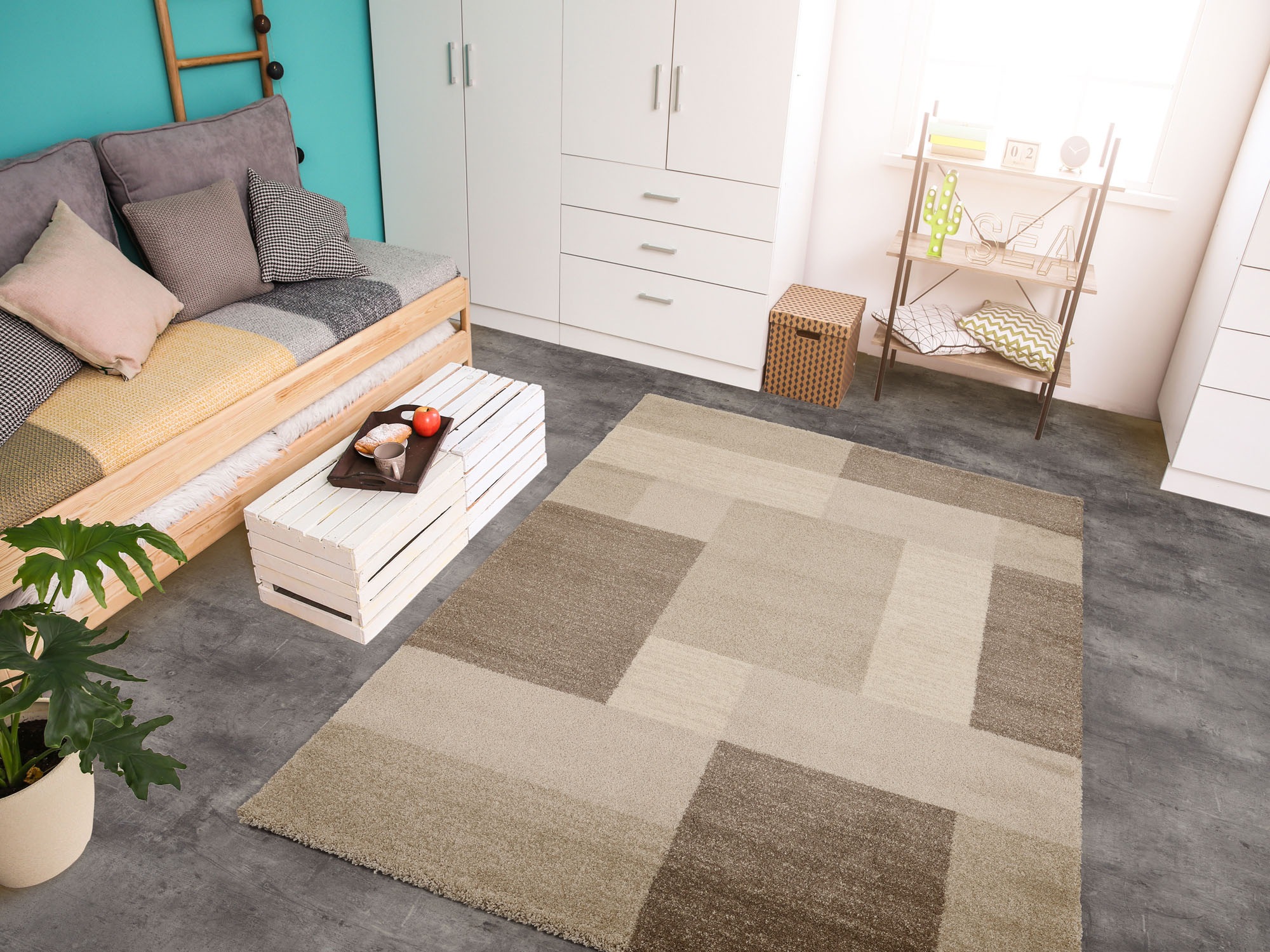 OCI DIE TEPPICHMARKE Teppich »Villa Lima«, rechteckig, 20 mm Höhe, Wohnzimmer