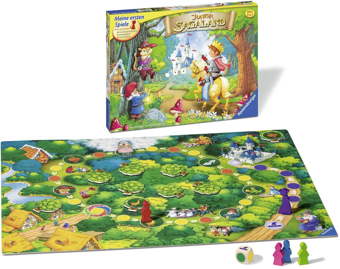 Ravensburger Spiel »Junior Sagaland«, Made in Europe, FSC® - schützt Wald - weltweit