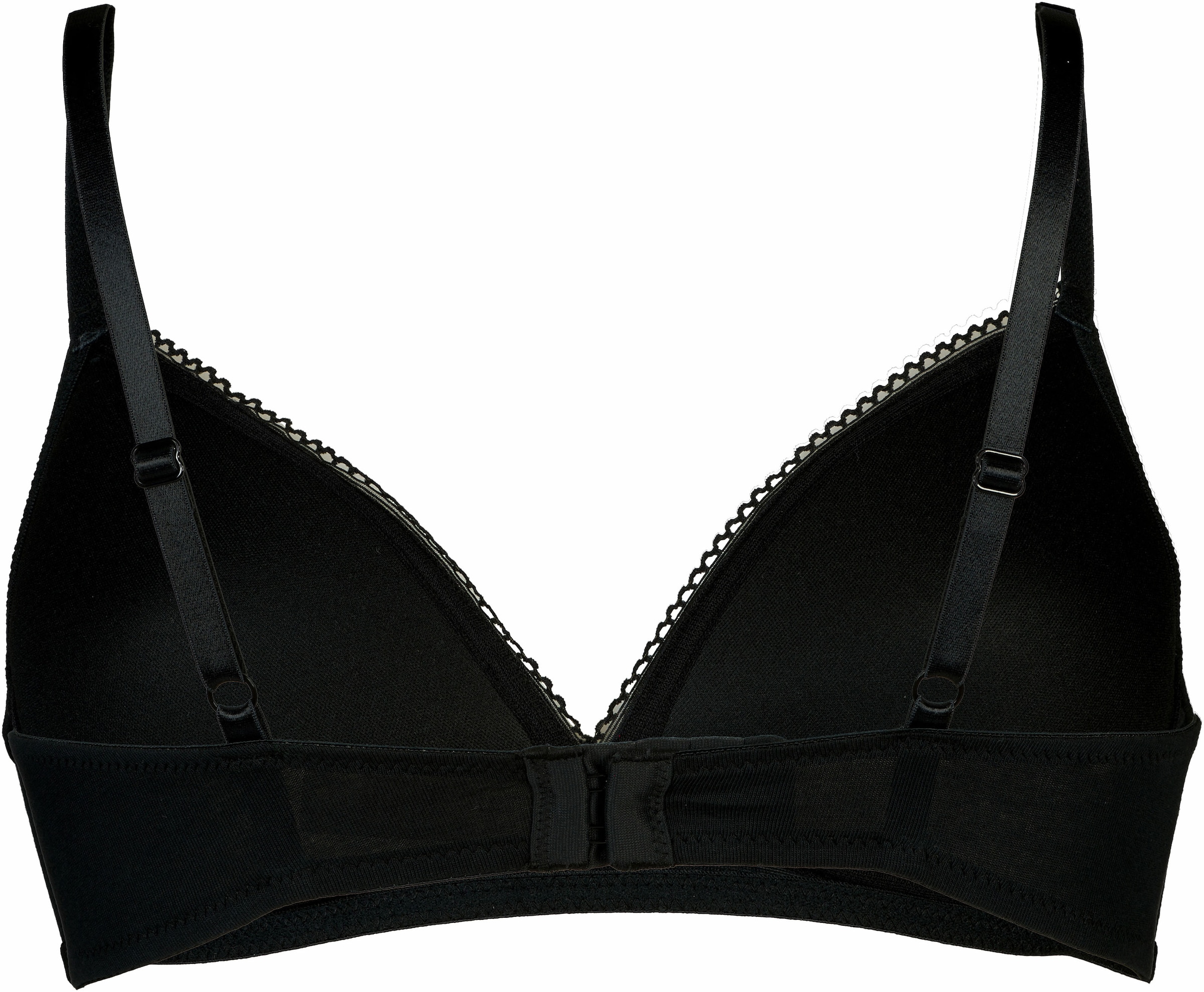 My Basic Soft-BH »padded cotton bra«, mit leichtem V-Ausschnitt