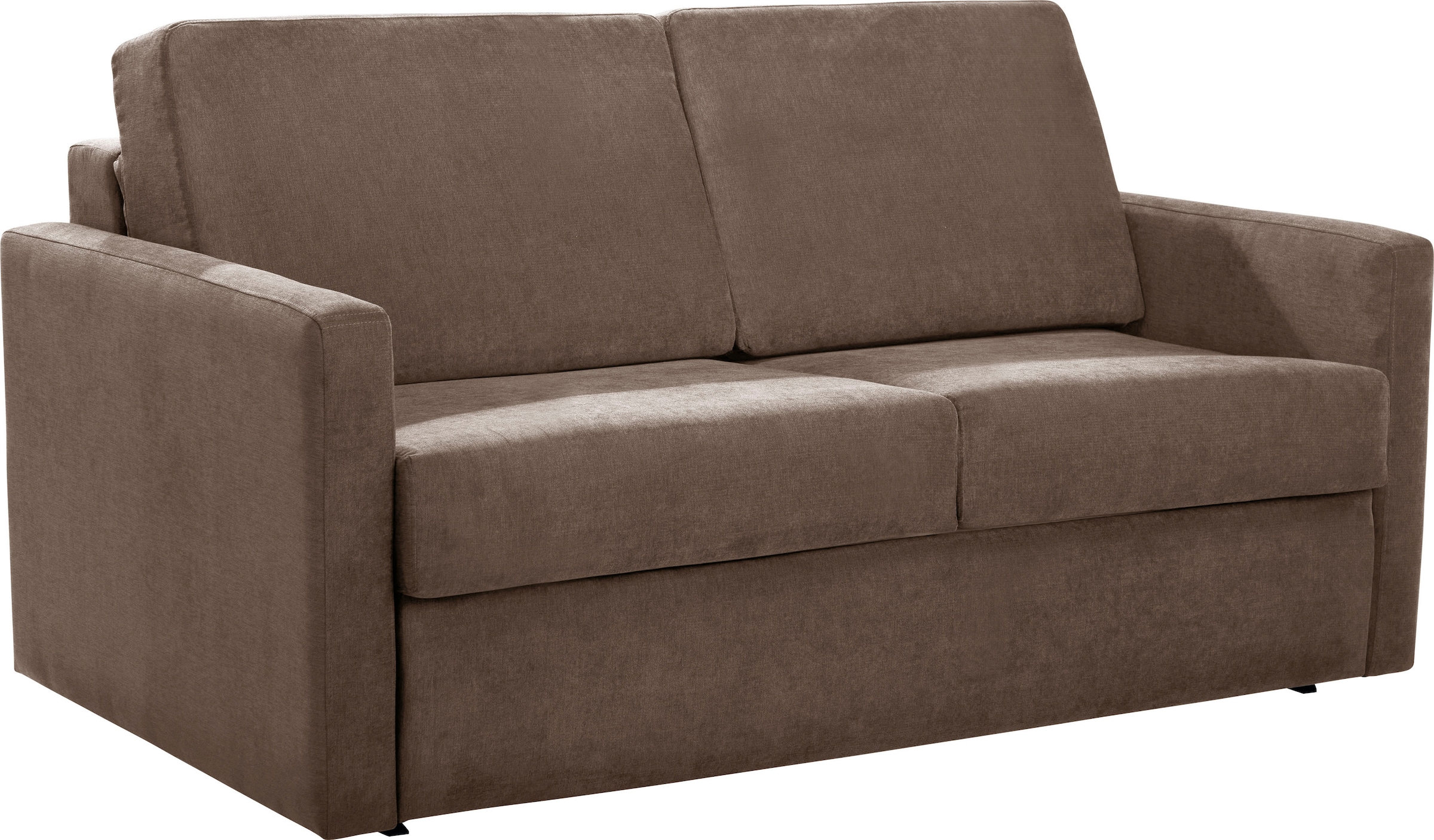 Places of Style Schlafsofa »Goldpoint 162 cm, Dauerschläfer, Liegefläche 120/200cm,«, 2-Sitzer mit Bettfunktion, Bonell-Federkernmatratze