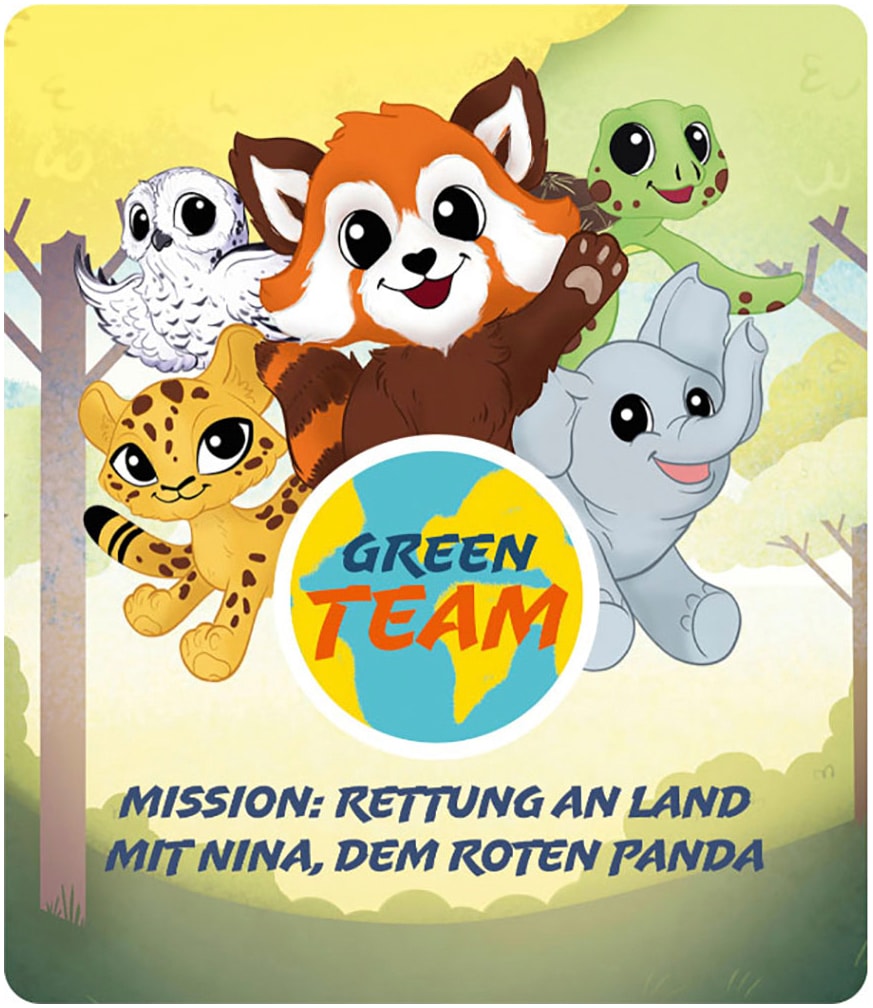 tonies Hörspielfigur »Green Team - Mission - Rettung an Land mit Nina dem roten Panda«