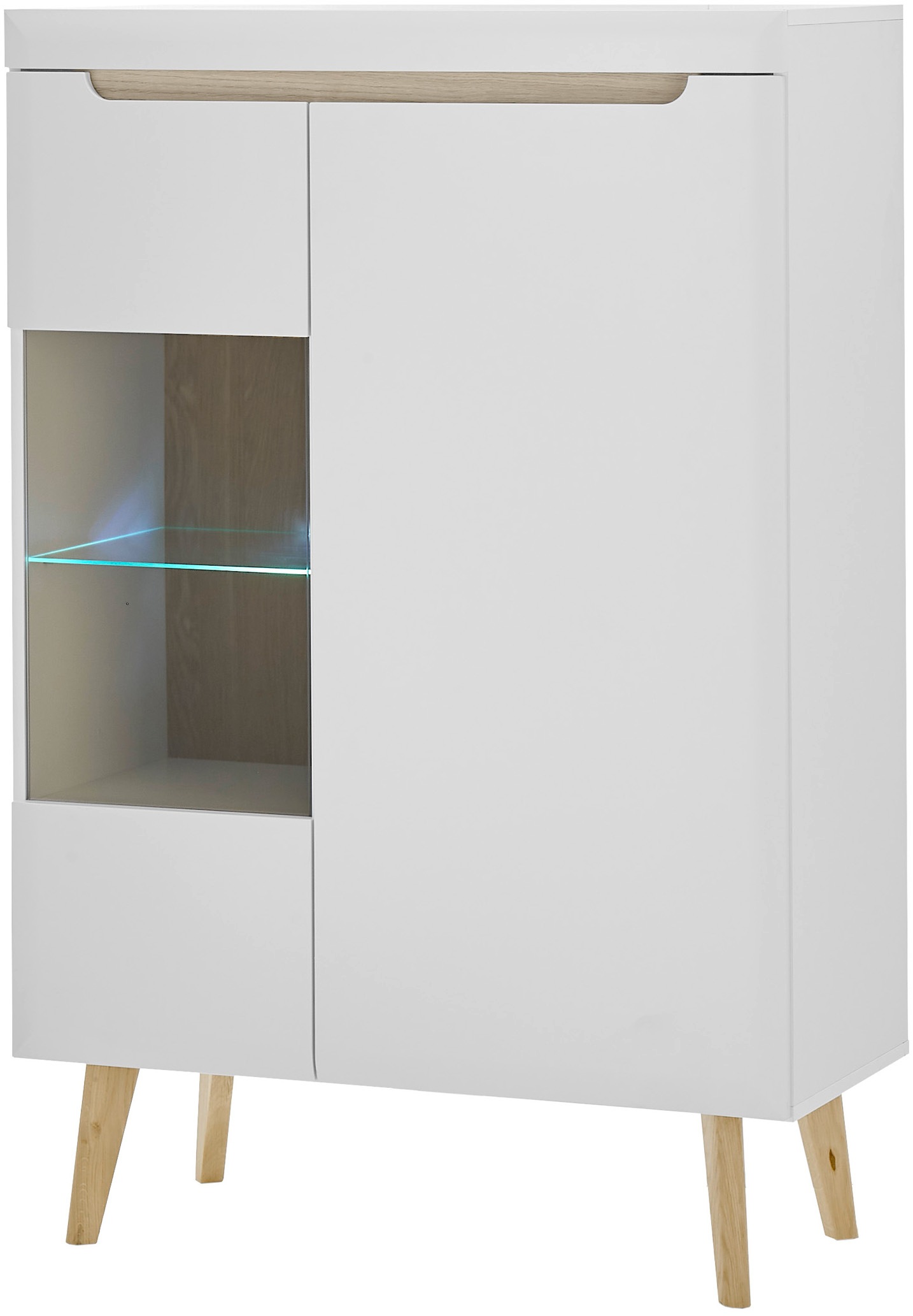 Home affaire Vitrine "Torge, Hochschrank, Glasvitrine, Standvitrine, Vitrin günstig online kaufen