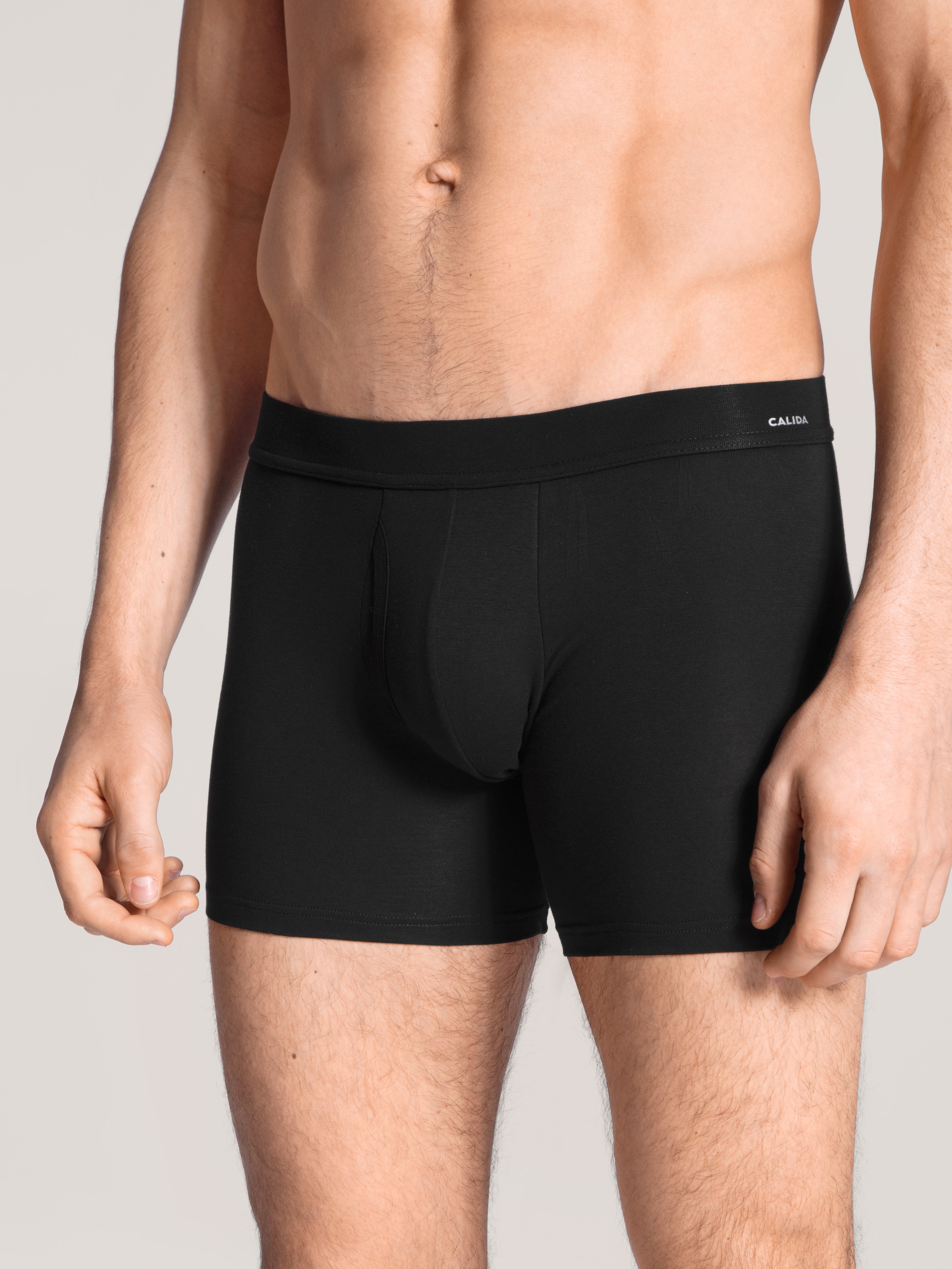 CALIDA Boxer "Evolution", Logo-Schriftzug, Single Jersey, ohne Eingriff günstig online kaufen