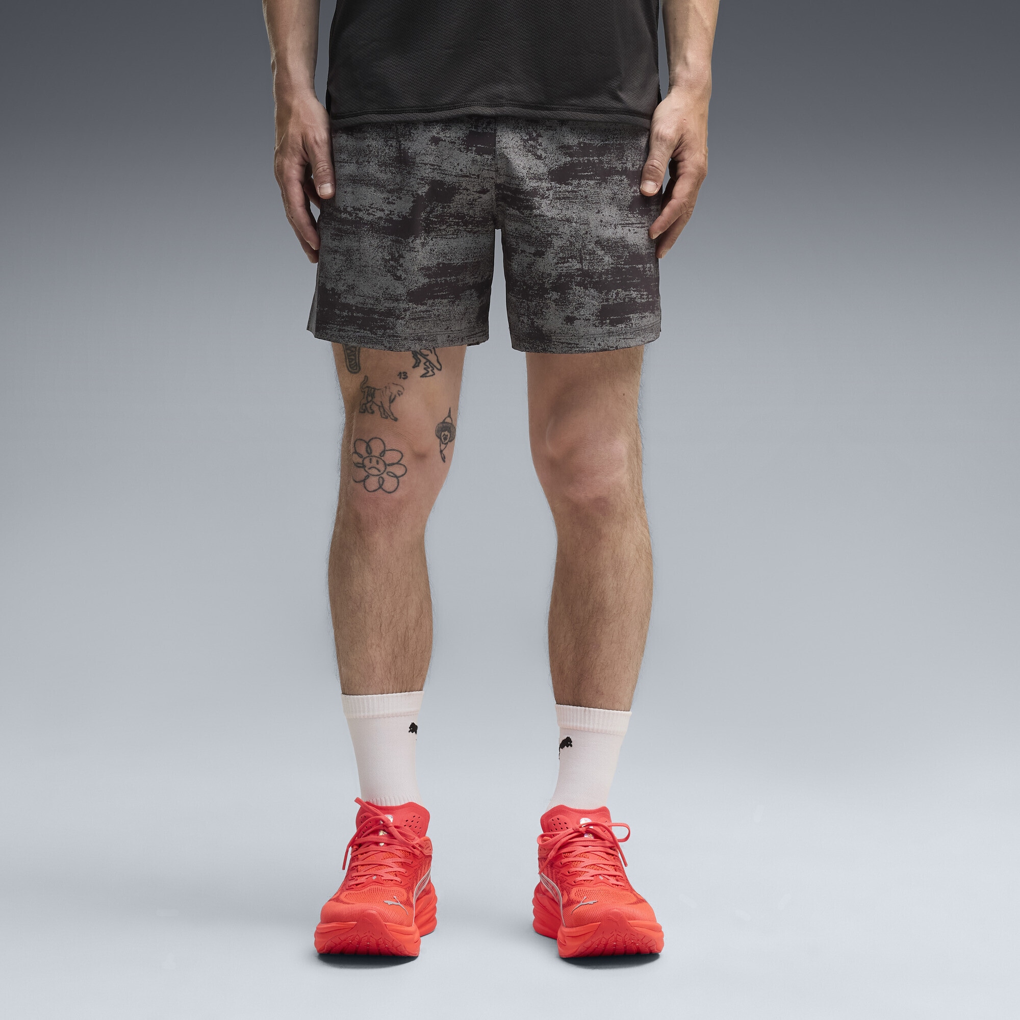 PUMA Trainingsshorts »Brightstride Dreamrun Laufshorts mit Print Herren«