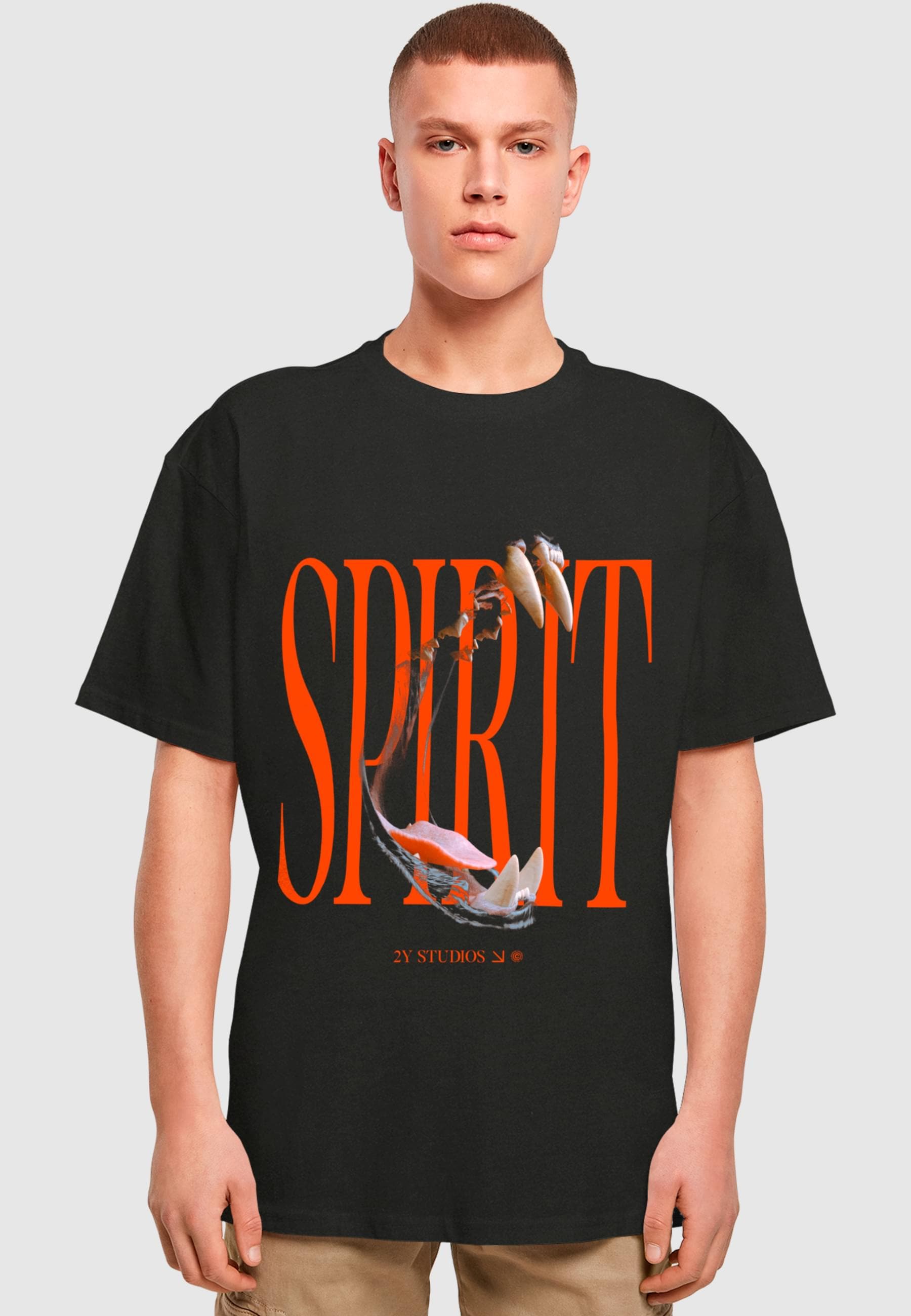 2Y Studios T-Shirt »2Y Studios Herren Spirit Oversize Tee«, (1 tlg.)