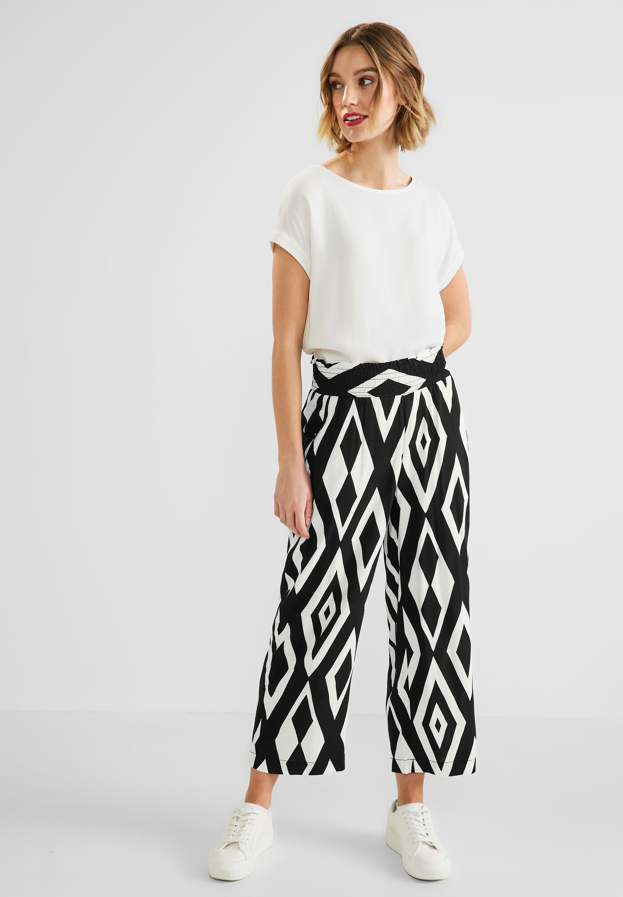 STREET ONE Culotte, mit hohem Elastikbund