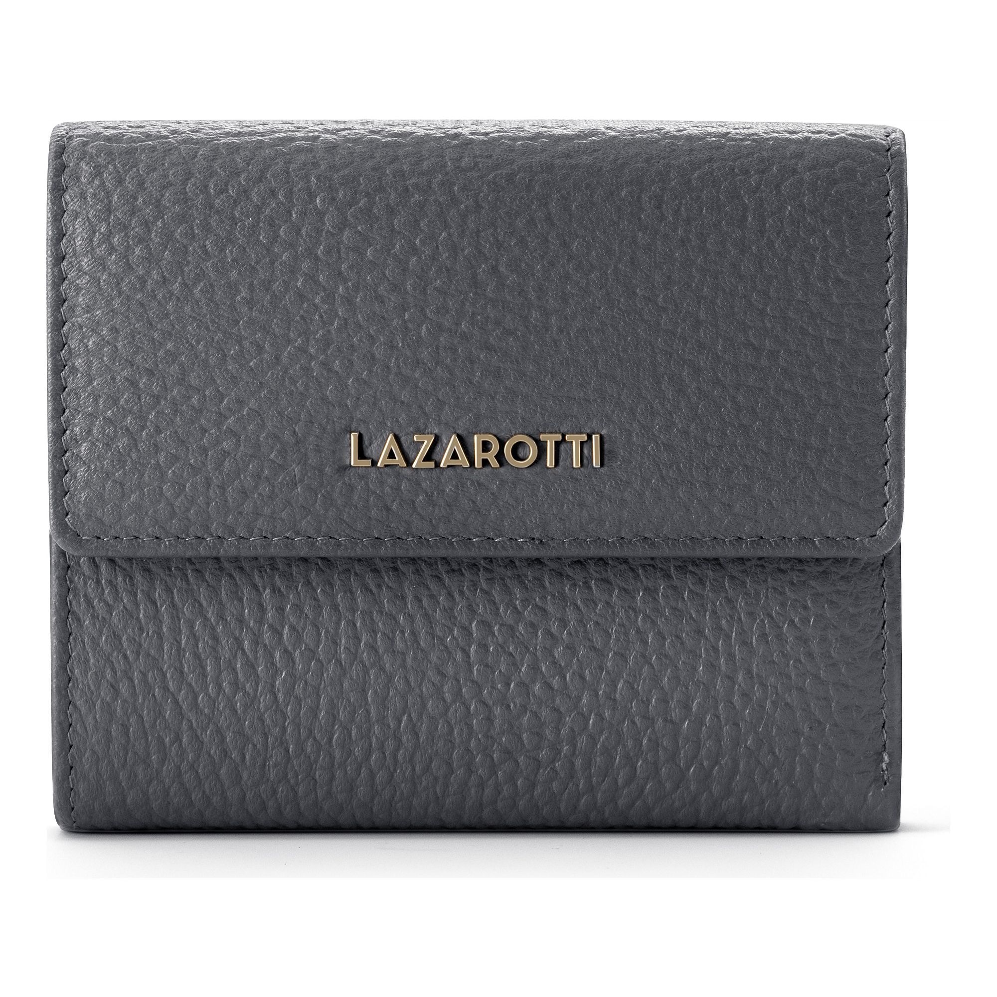 Lazarotti Geldbörse "Bologna Leather Geldbörse Leder 12 cm"