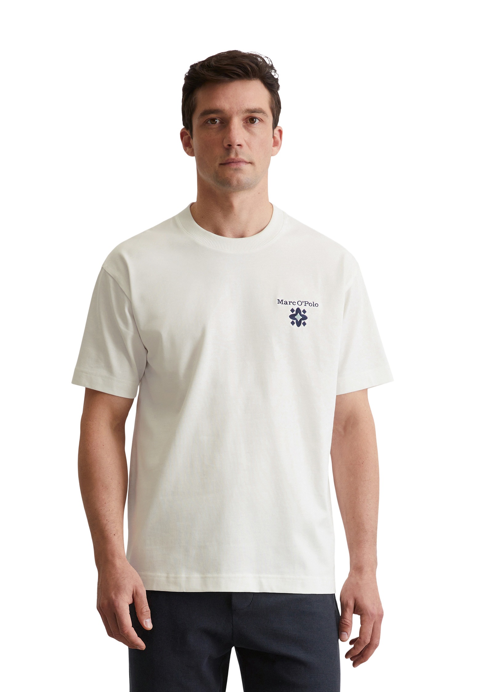 Marc OPolo T-Shirt "aus schwerem Bio-Baumwoll-Jersey" günstig online kaufen