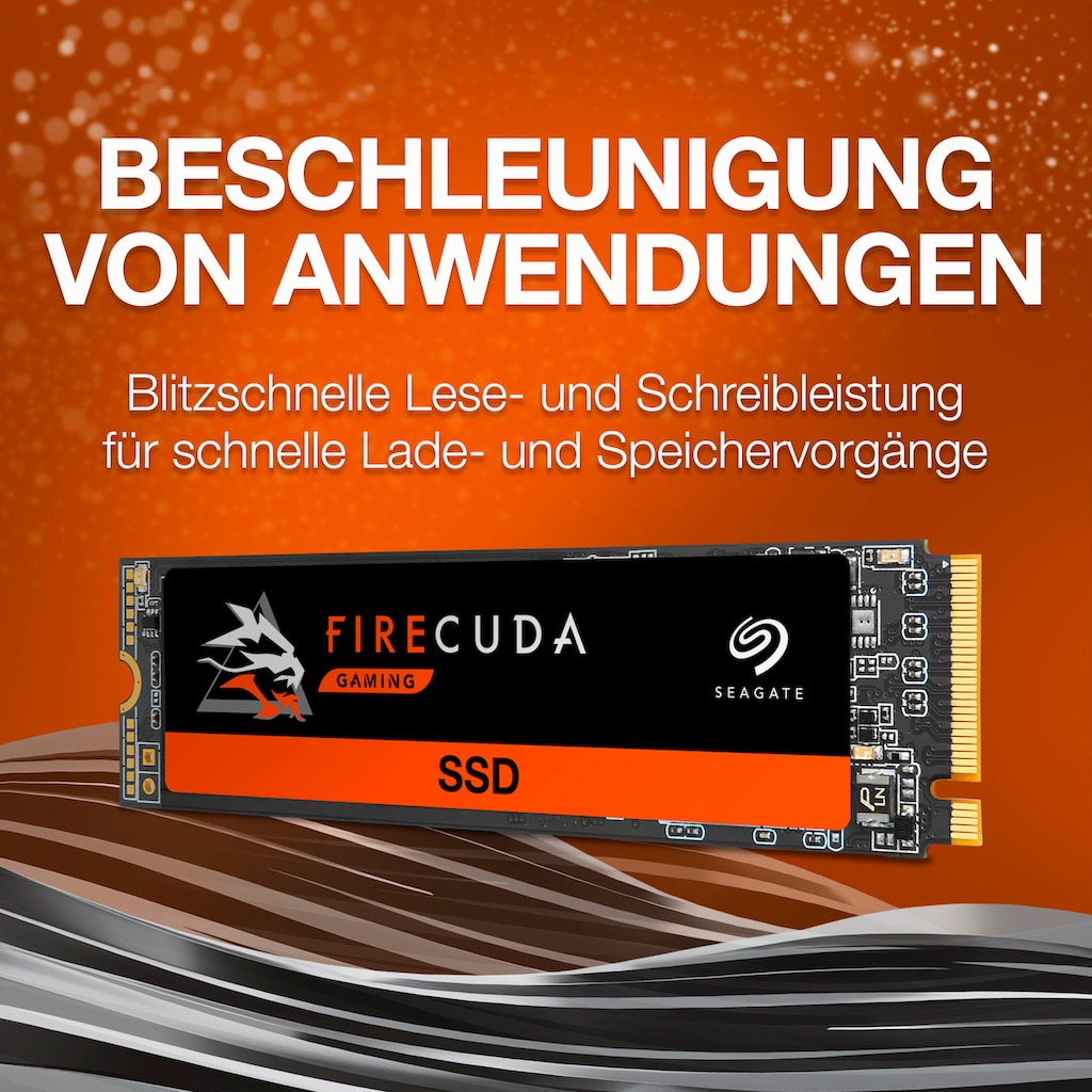Seagate interne SSD »FireCuda 510«, Anschluss M.2 PCIe 3.0