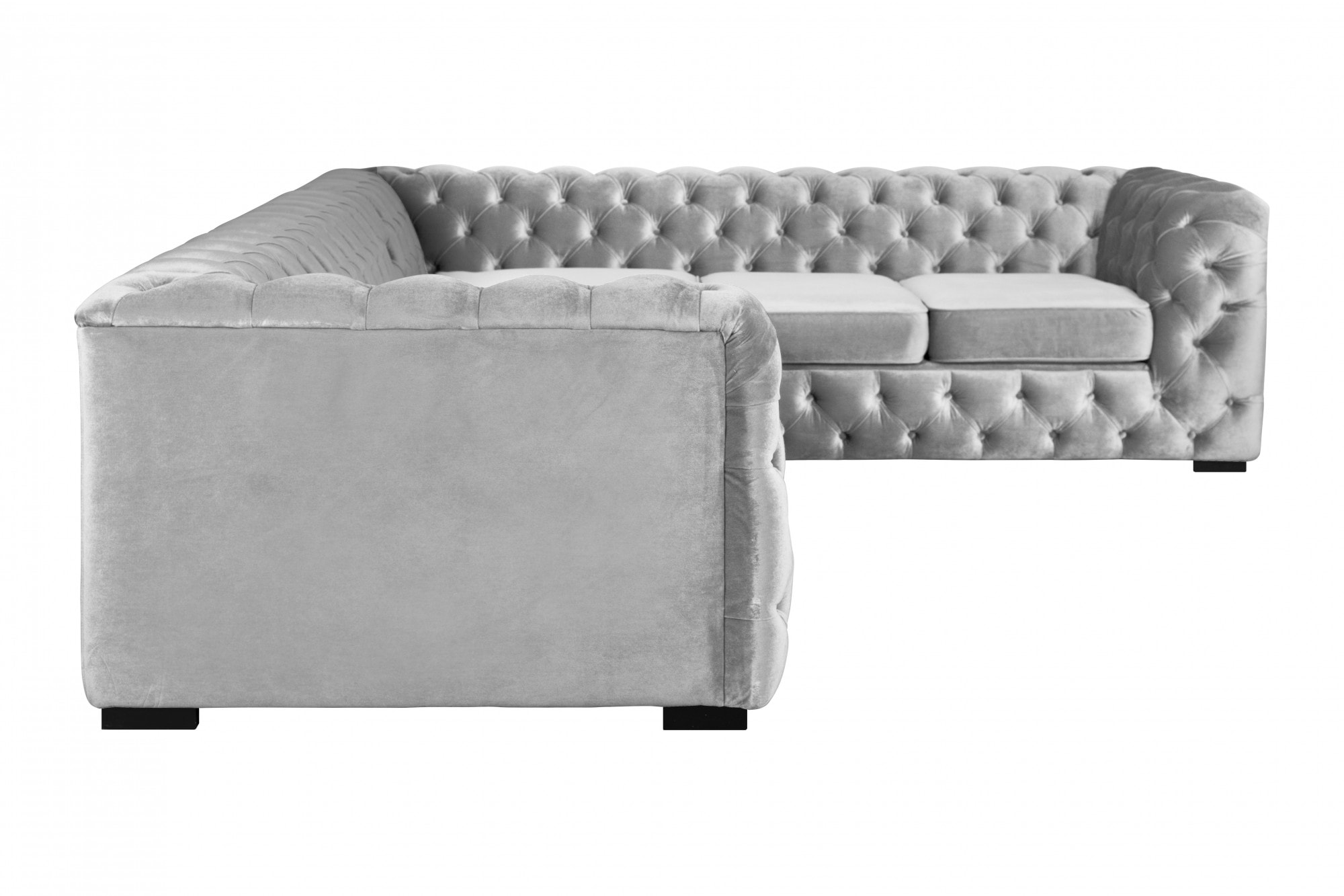 Guido Maria Kretschmer Home&Living Chesterfield-Sofa »KALINA L-Form«, hochwertige Chesterfield-Ausführung, sehr hochwertige Verarbeitung
