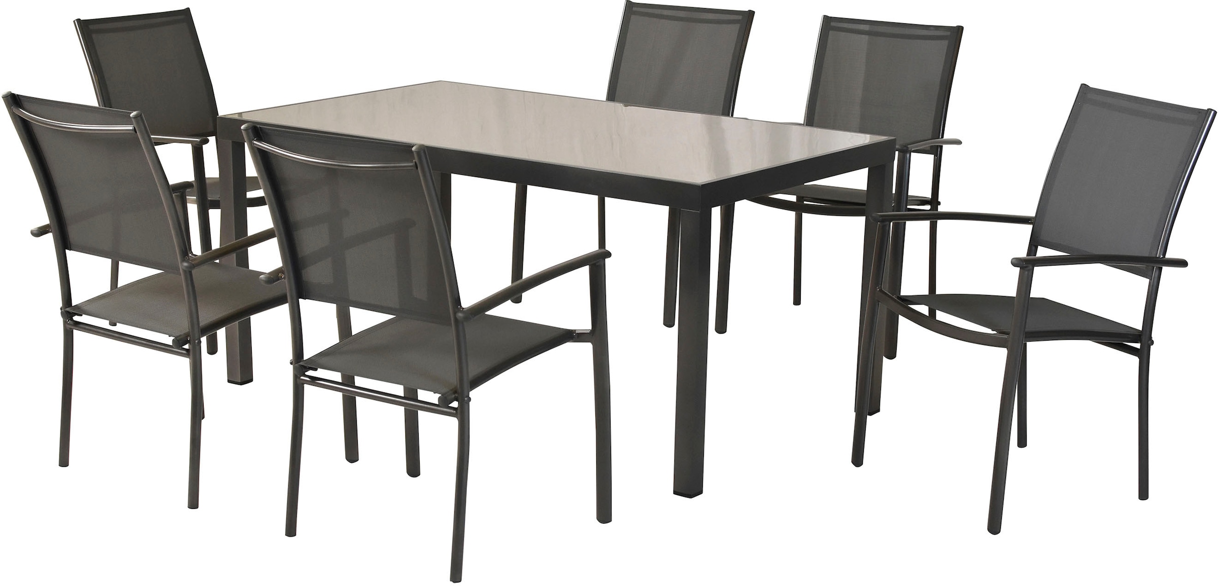 MERXX Garten-Essgruppe »»Milano«« (Set 7 tlg...