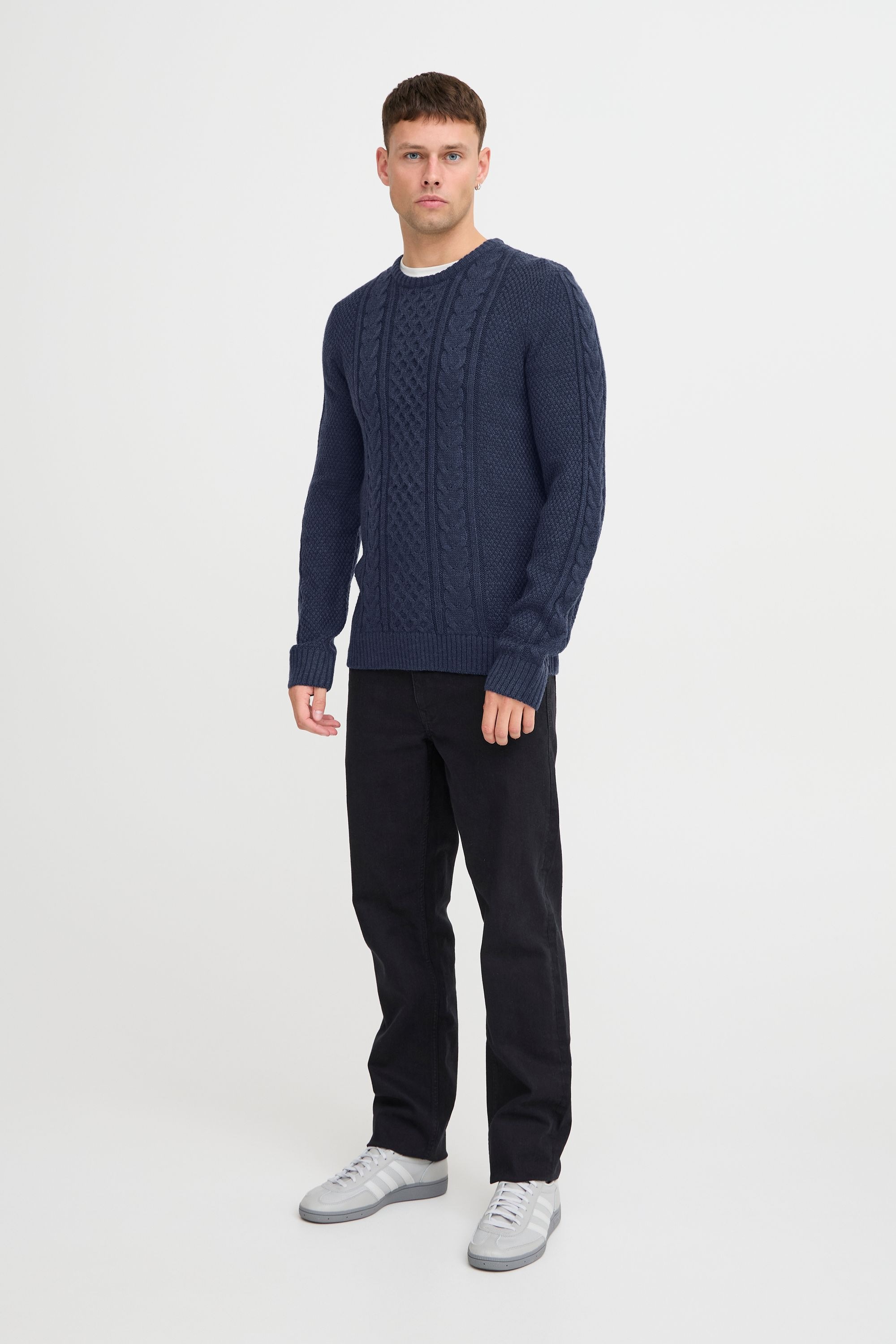 Thumbnail - Blend Strickpullover "BHPullover" Klassischer Grobstrickpullover