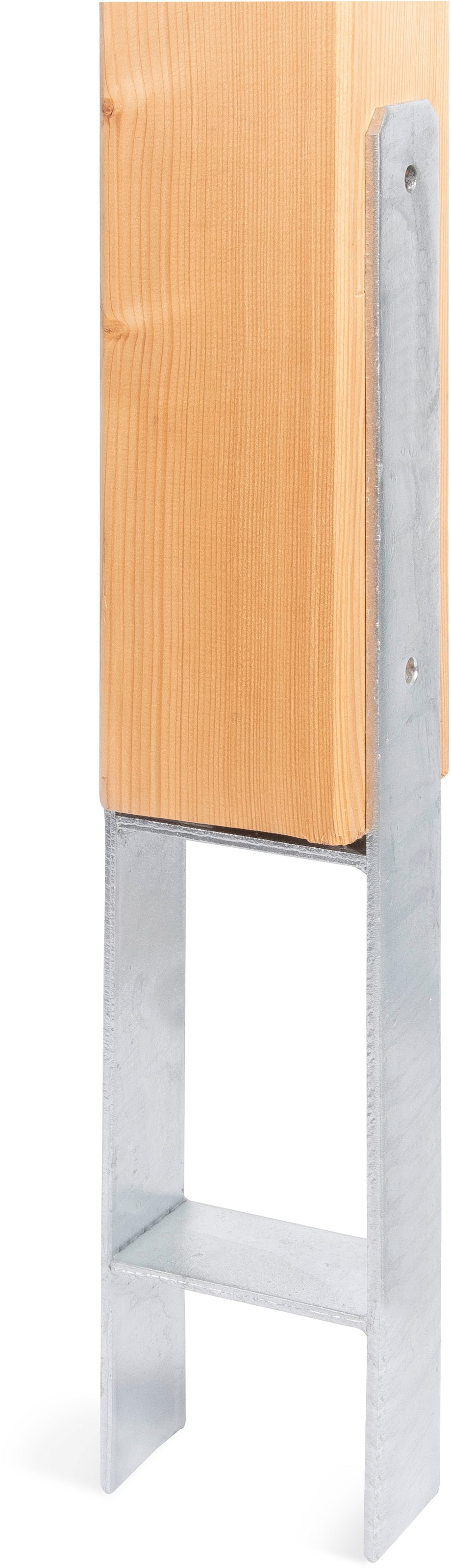Alberts H-Pfostenanker, Materialstärke 6 mm, lichte Breite 111 mm, Höhe 600 mm