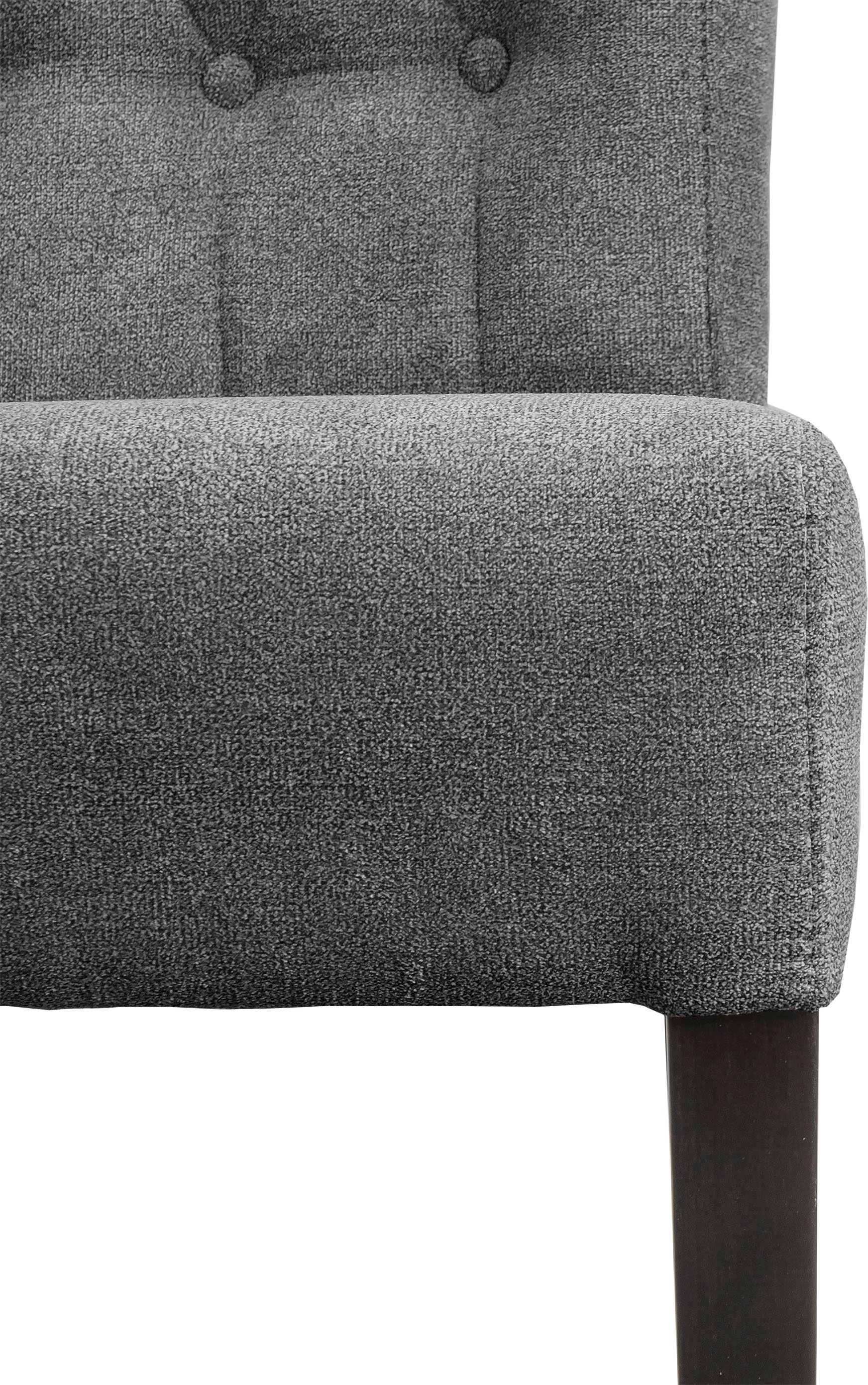 Home affaire Esszimmerstuhl »Queen BESTSELLER«, (Set), 6 St., Feinstruktur, Polsterstuhl mit Knopfheftung, 2er, 4er oder 6er Set