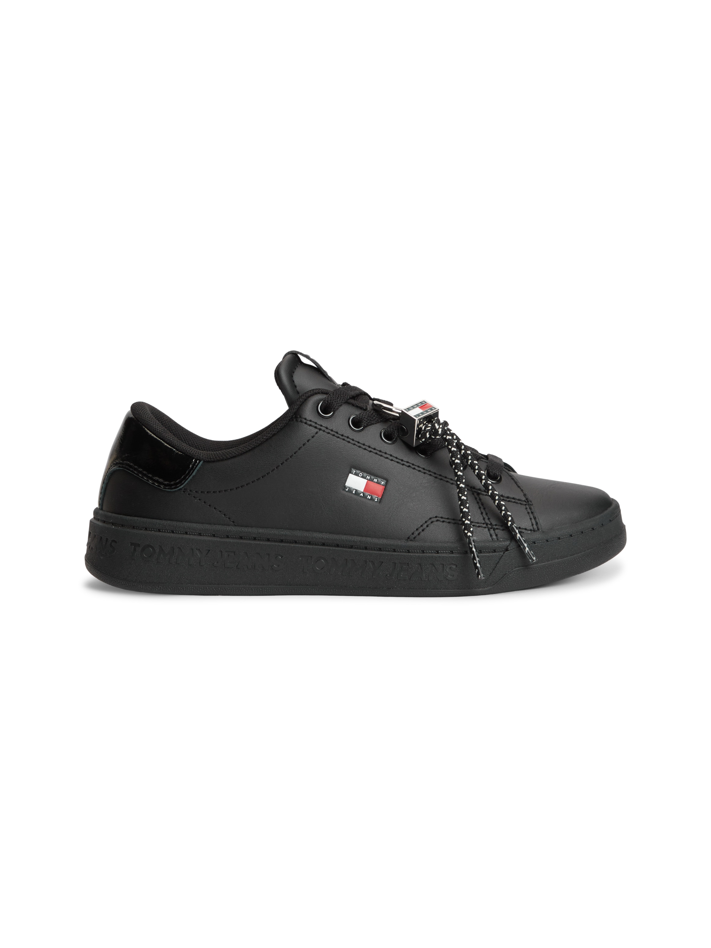 Tommy Jeans Plateausneaker »TJW LOGO SNEAKER«  Schnürer, Freizeitschuh, Halbschuh mit Label Flagge