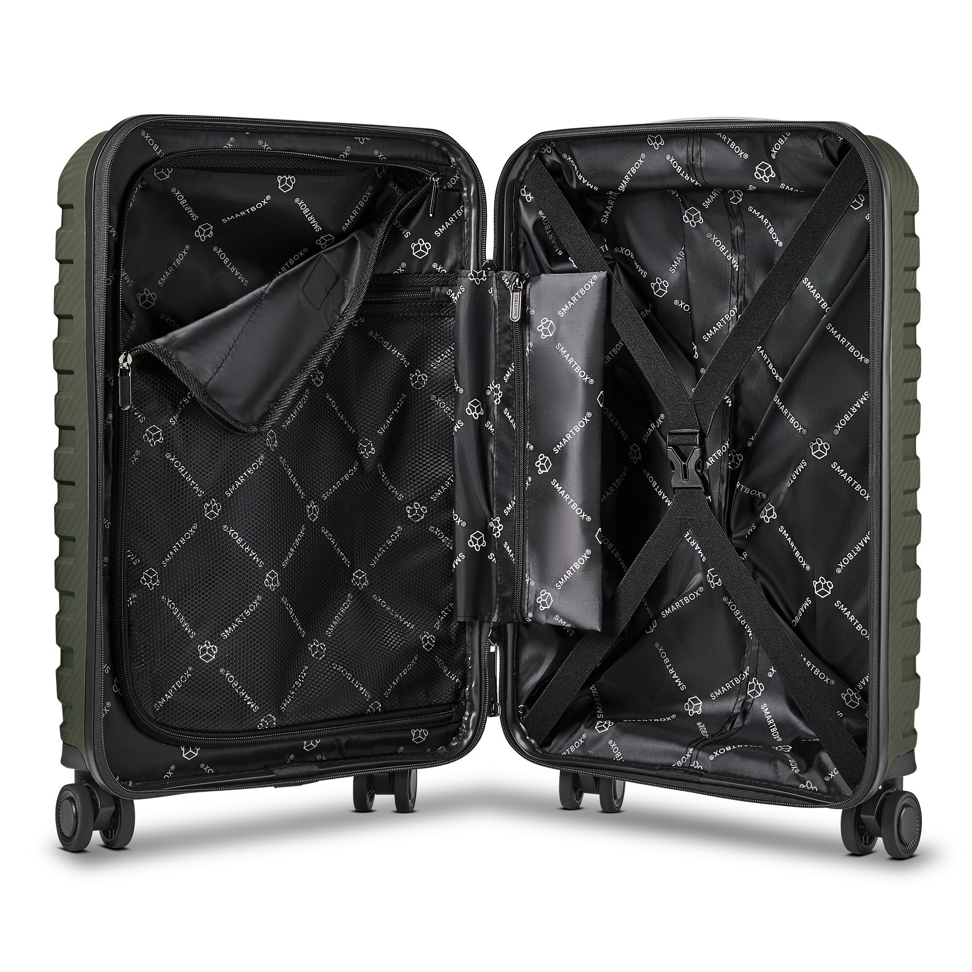 Smartbox Trolley »Edition 01 4 Rollen Kabinentrolley 55 cm Laptopfach« 39 l