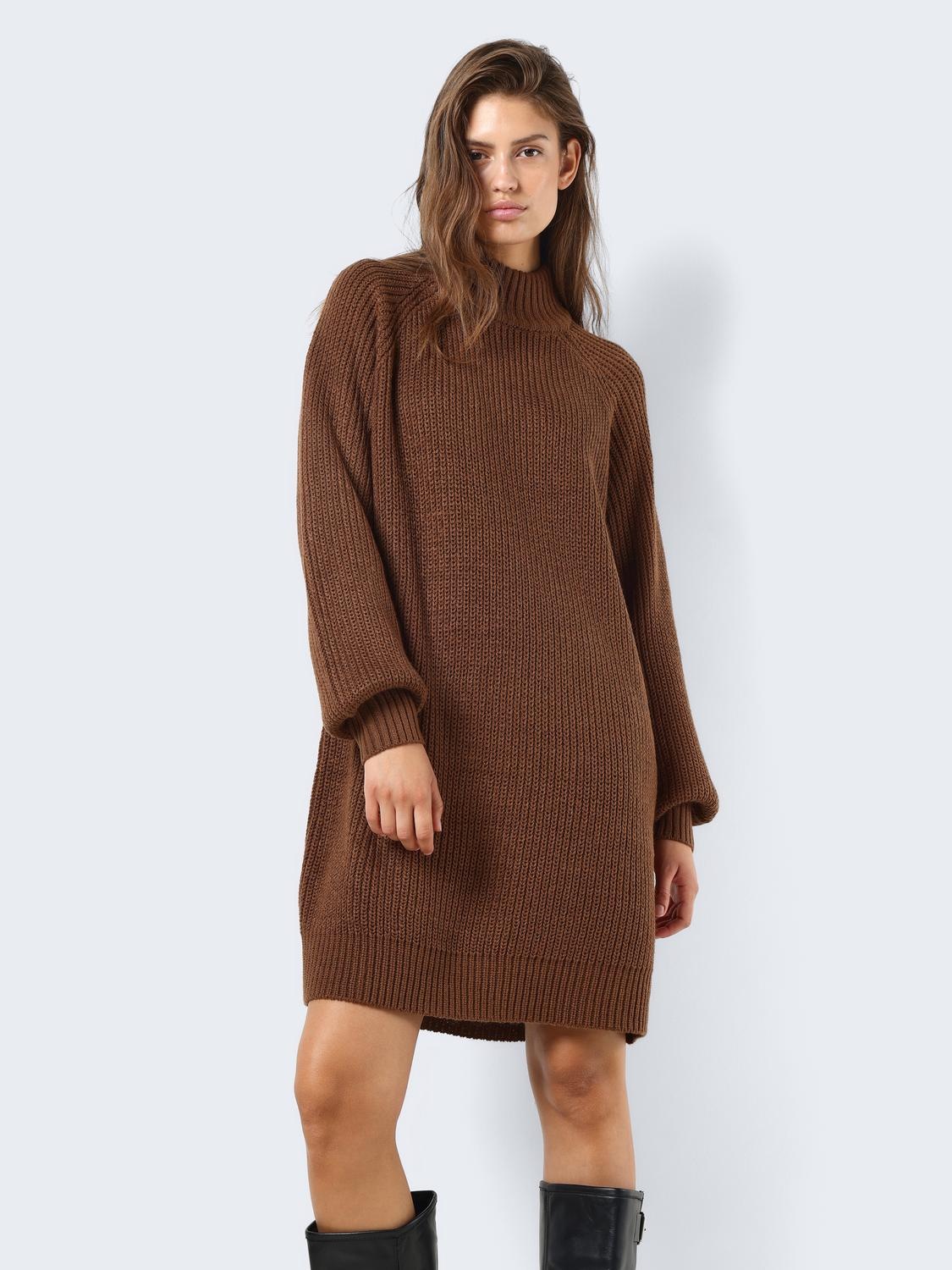 Noisy may Strickkleid "NMTIMMY L/S KNIT DRESS NOOS" günstig online kaufen