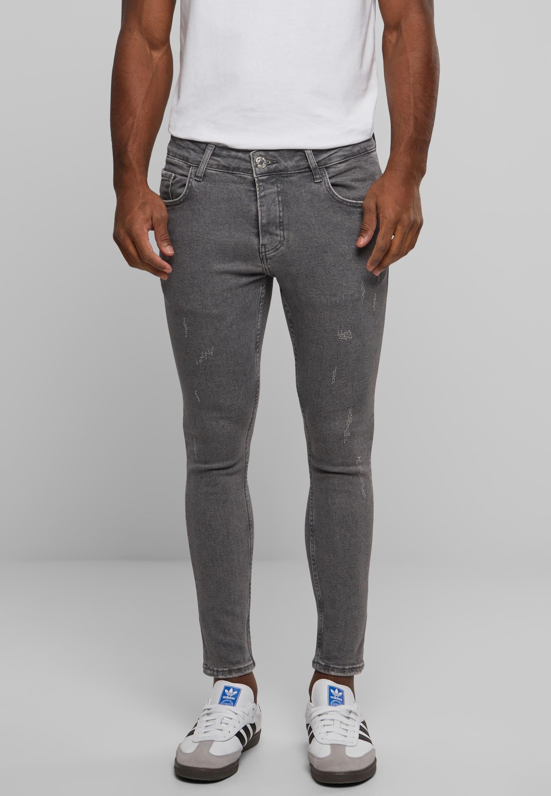 2Y Studios Bequeme Jeans »2Y Studios Herren 2Y Destroyed Skinny Cropped Denim«