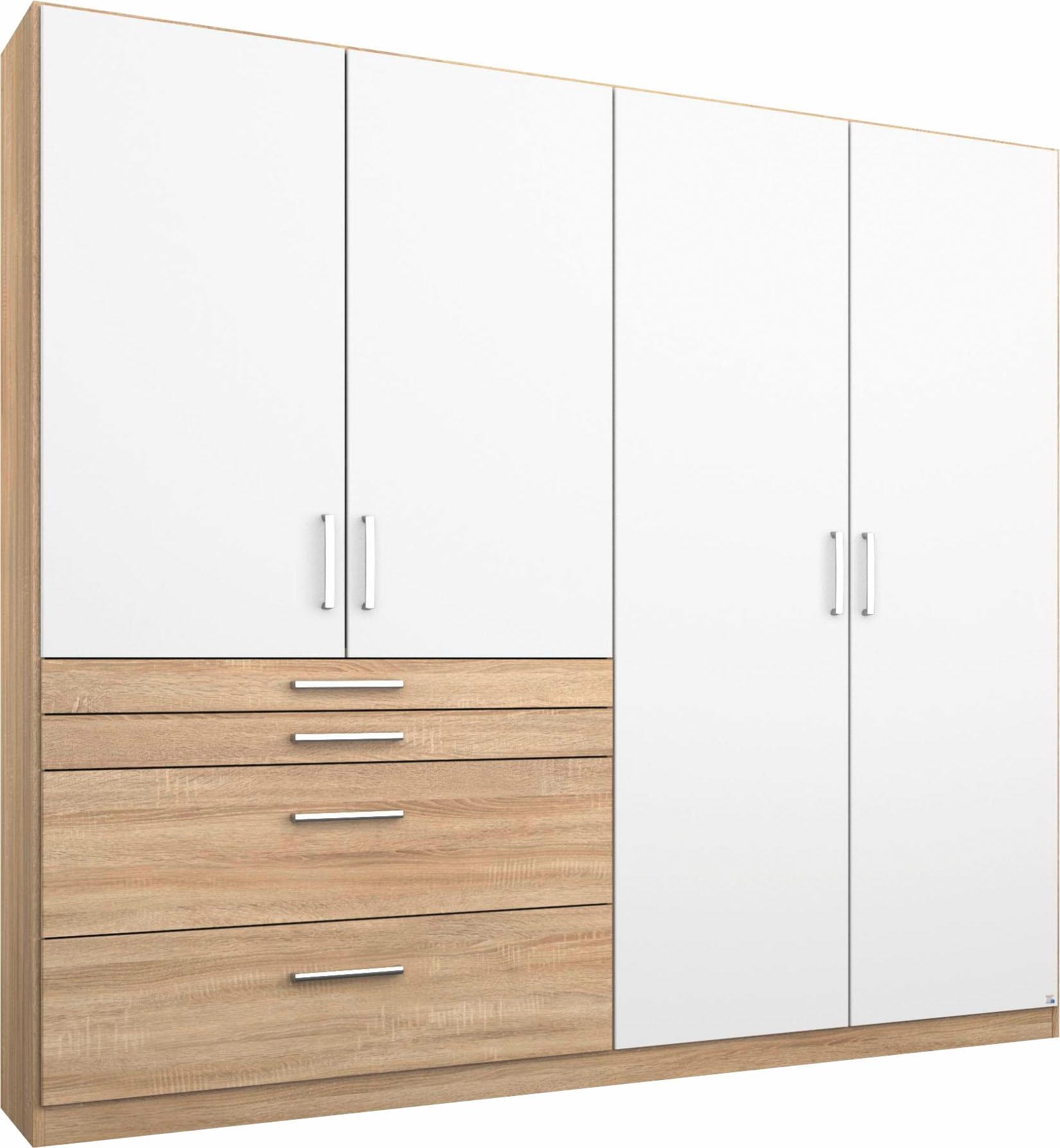 rauch Kleiderschrank "Harburg Drehtürenschrank Schlafzimmerschrank mit viel Stauraum" oberste Schublade mit praktischer Facheinteilung MADE IN GERMANY