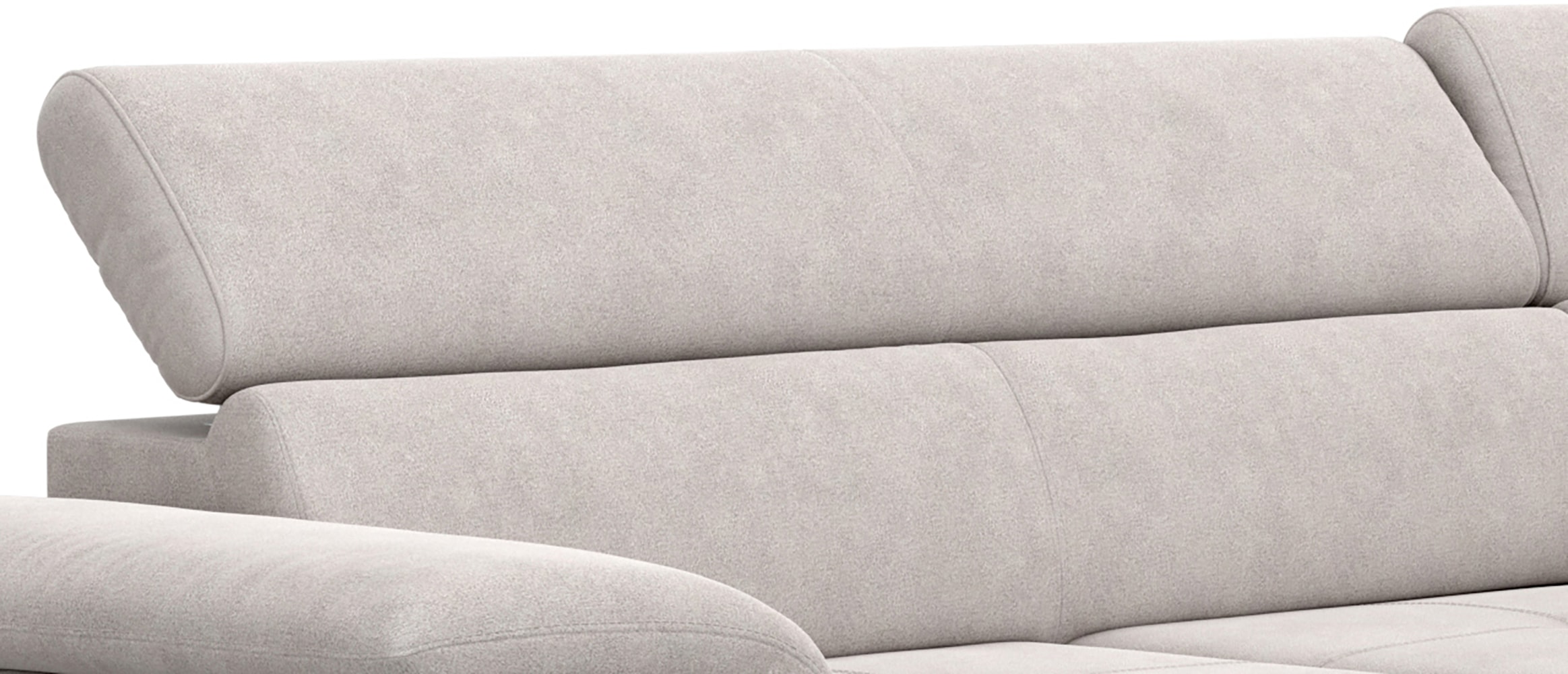 COTTA Ecksofa »Astra L-Form, Breite 300 cm« inkl. Kopfteilverstellung, wahlweise mit Bettfunktion und Bettkasten