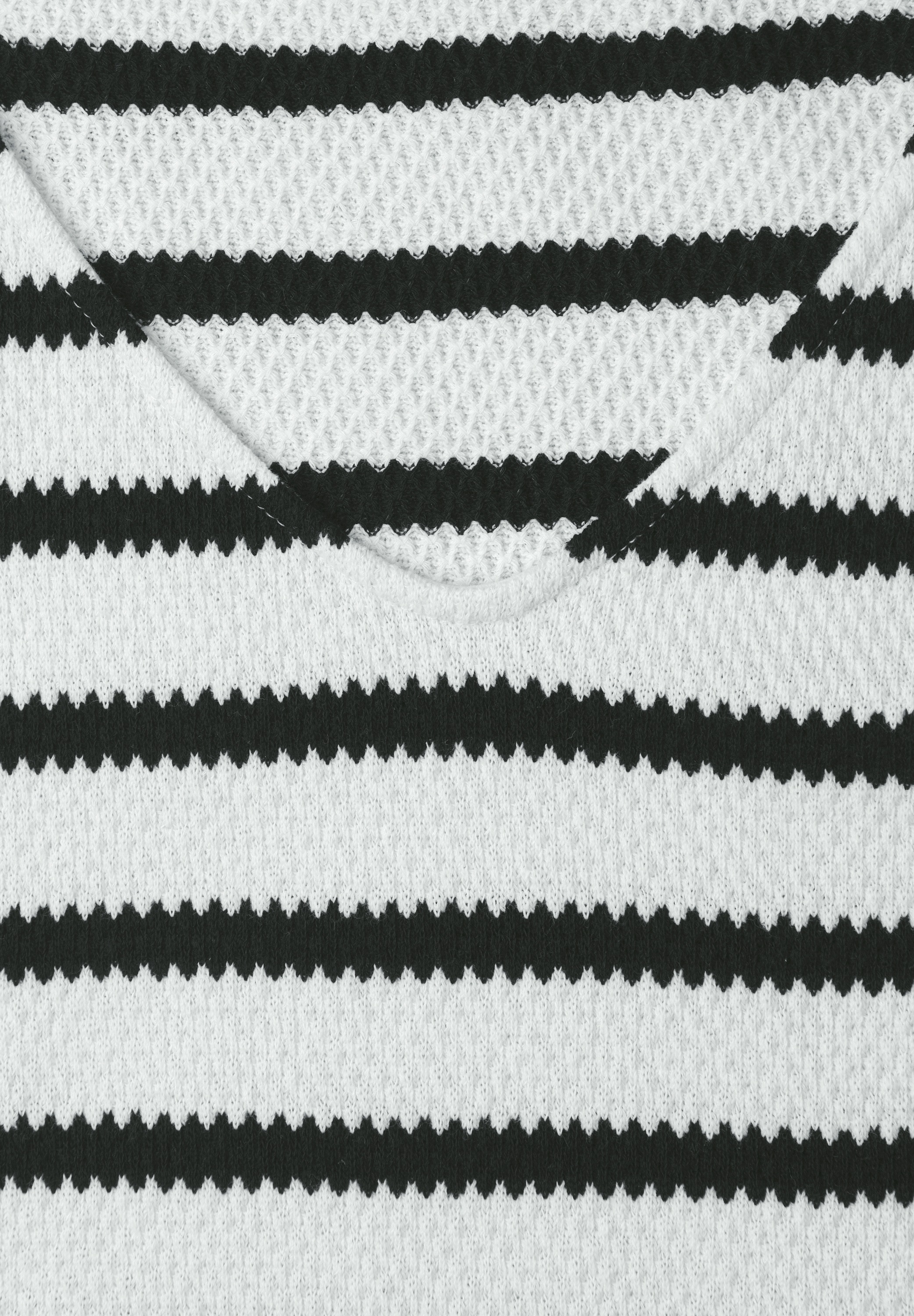 STREET ONE STUDIO Strickkleid Ohne Taschen im Streifendesign