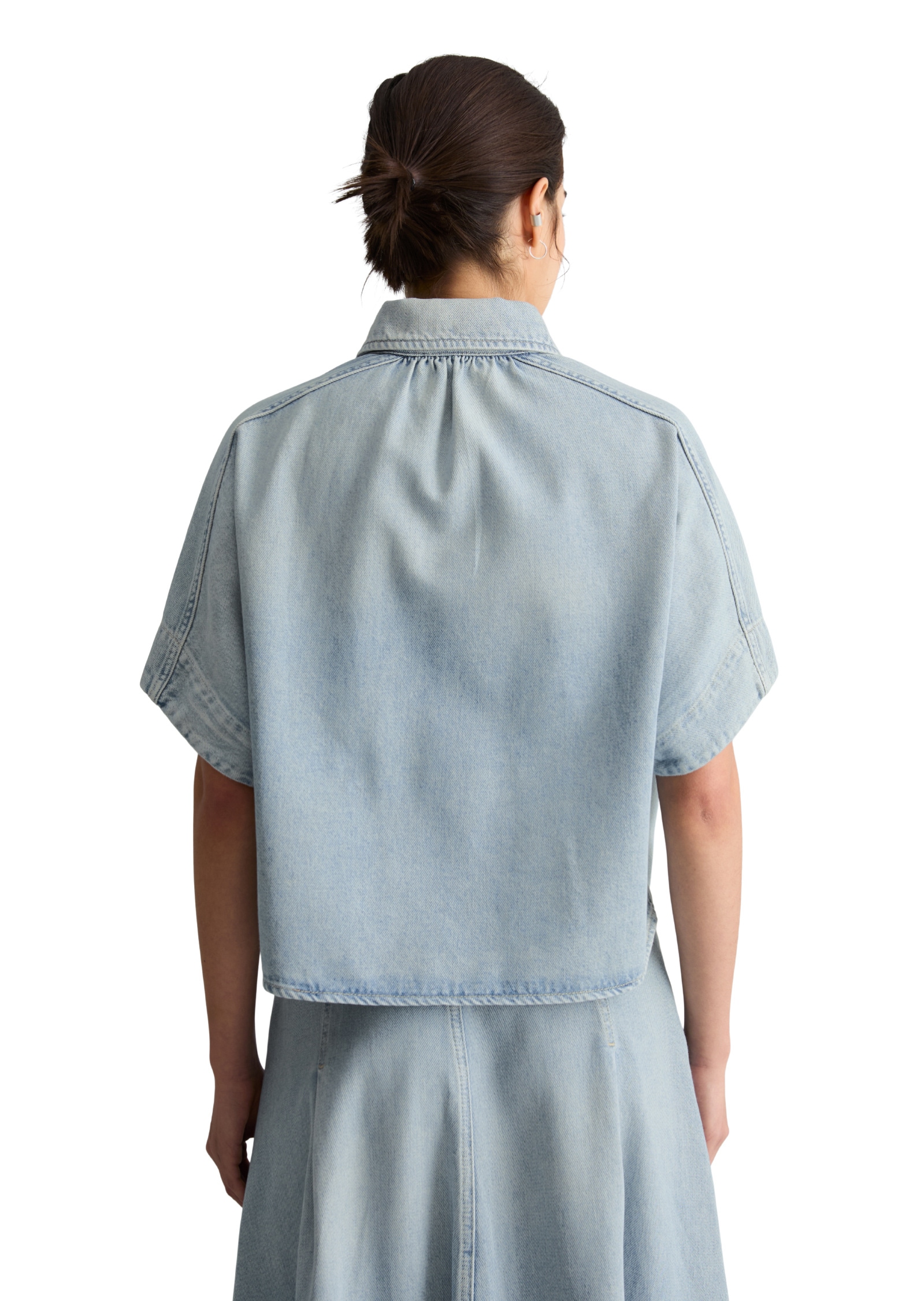 Marc O'Polo DENIM Jeansbluse »aus reiner Baumwolle«