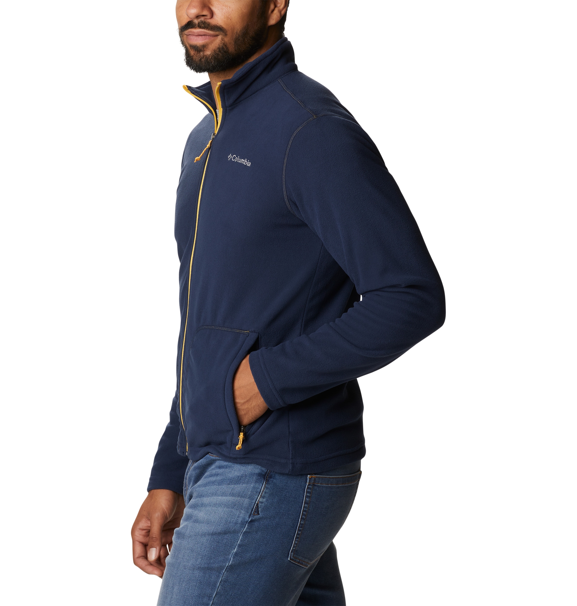 Columbia Fleecejacke »Fast Trek™ Light FZ Fleece«, (1 St.), mit kontrastfarbenen Details