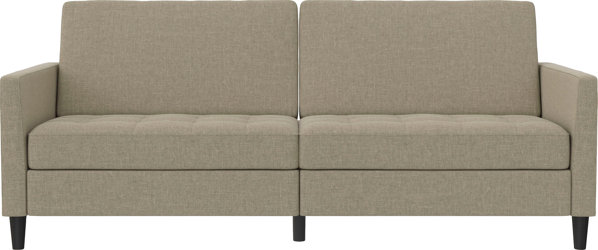 Dorel Home 3-Sitzer »Presley«, Sofa mit Bett-Funktion und verstellbarer Rückenlehne