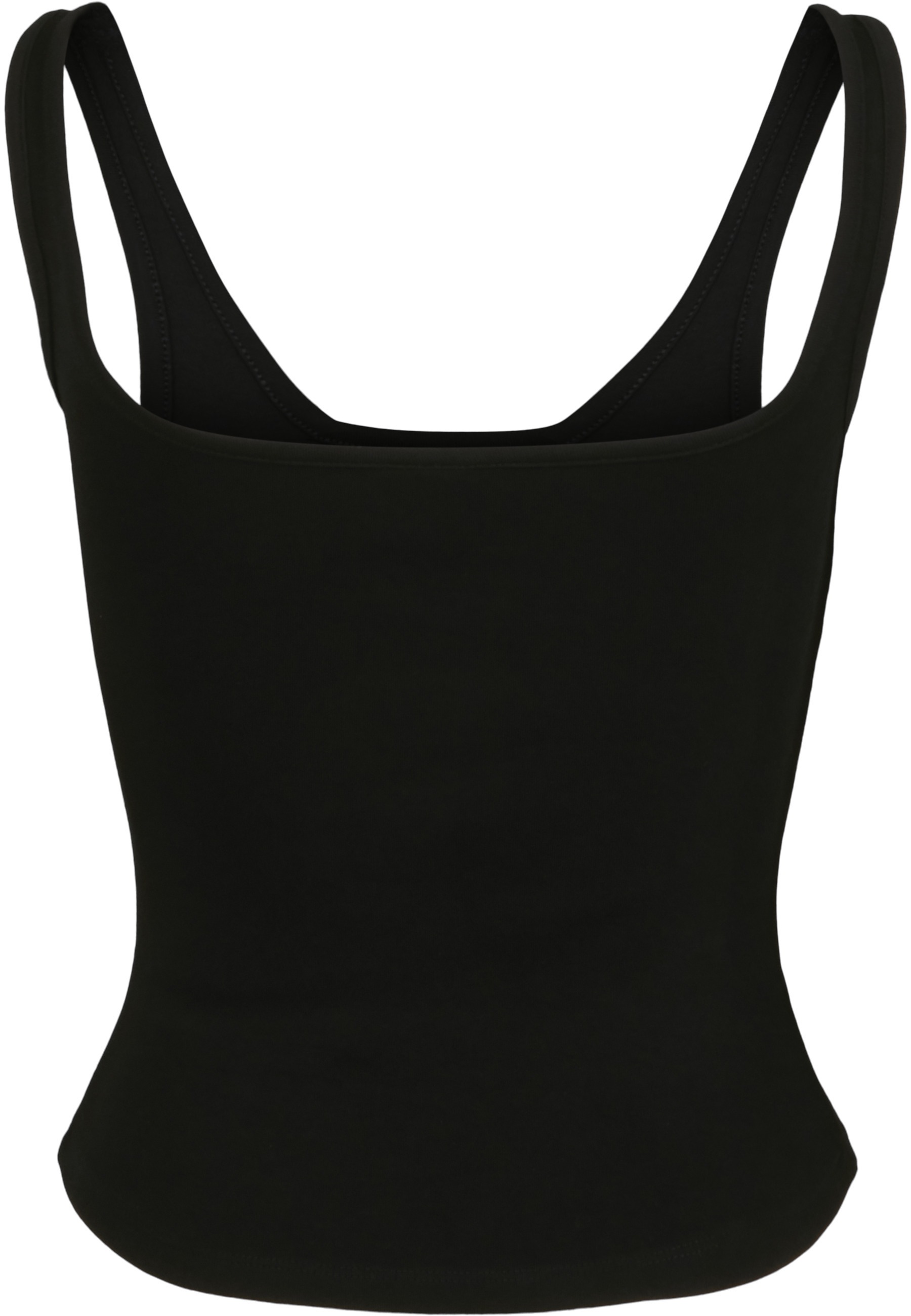 URBAN CLASSICS Tanktop »Urban Classics Damen Ladies Wide Neck Top« 1 Stk.