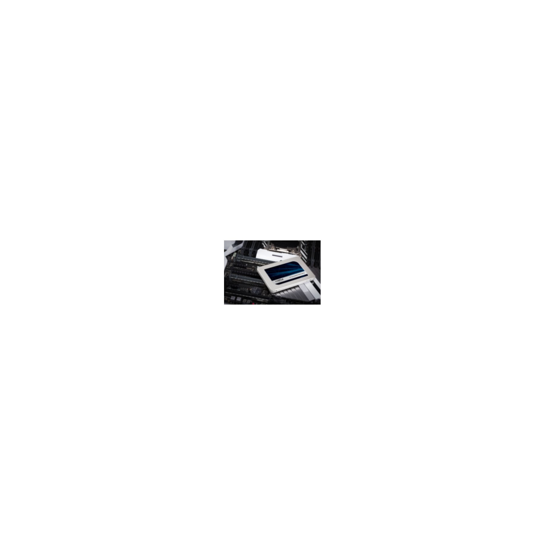 Crucial interne SSD »MX500 500 GB«, 2.5 Zoll, Anschluss SATA III